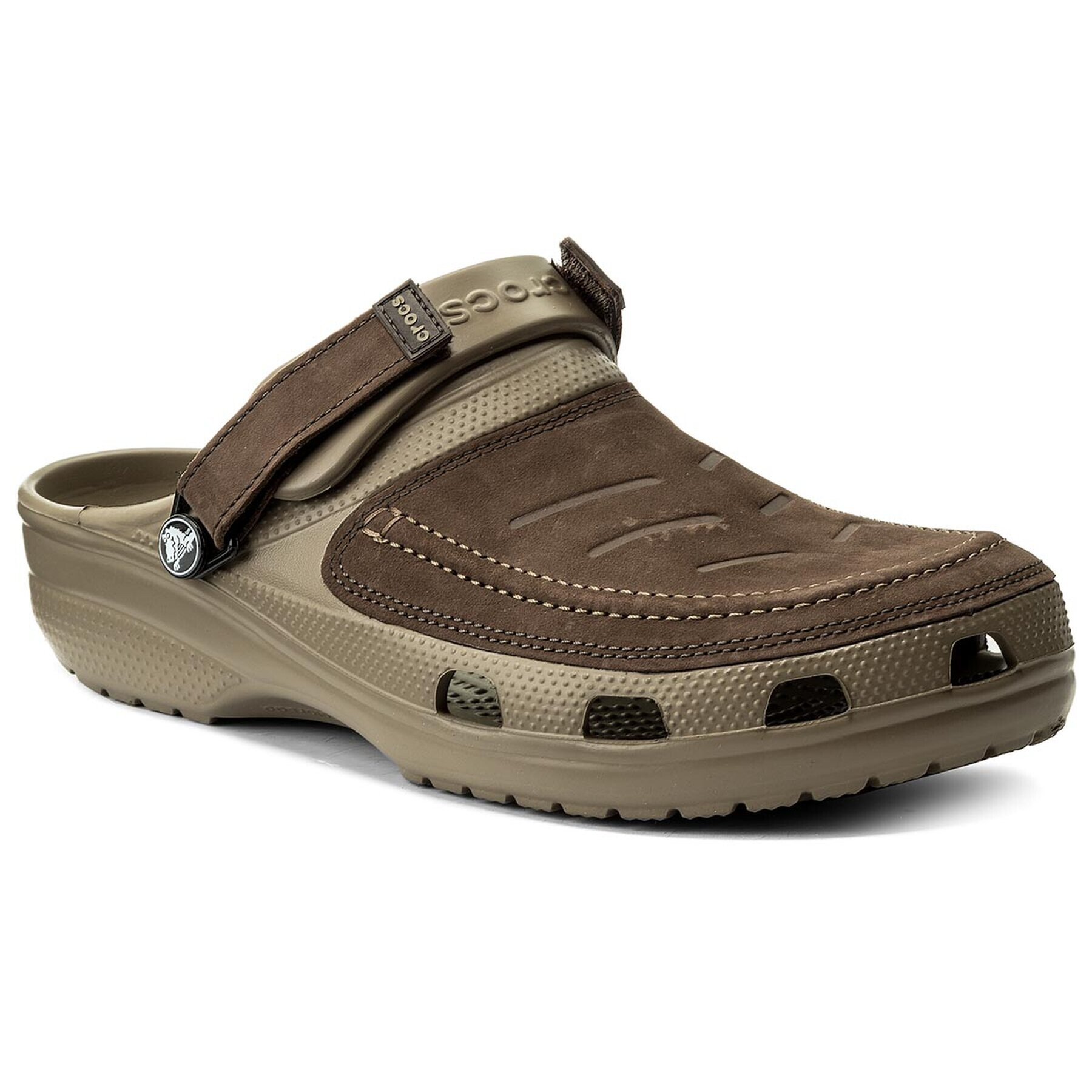 Crocs Șlapi Yukon Vista Clog M 205177 Maro - Pled.ro