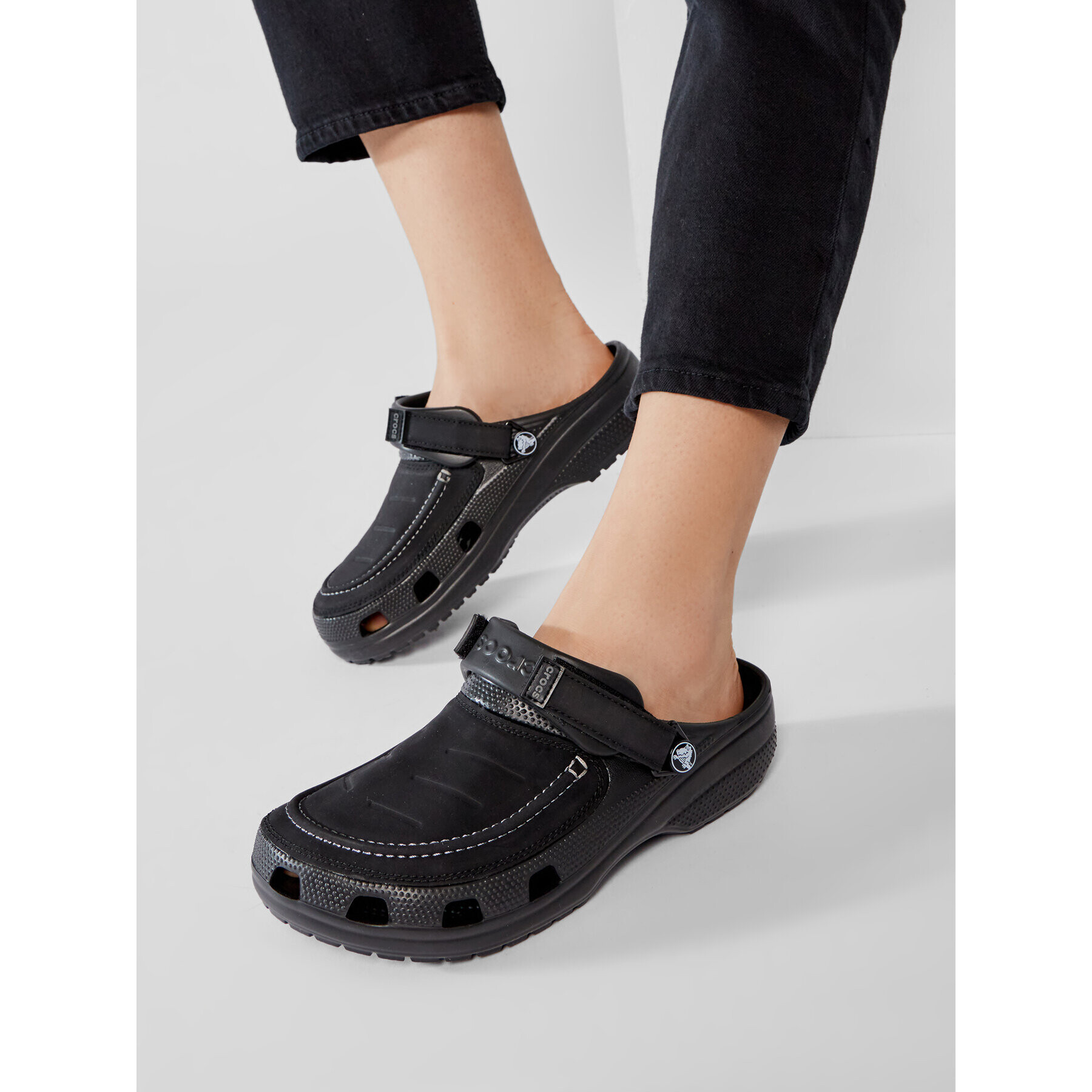 Crocs Șlapi Yukon Vista II Clog M 207142 Negru - Pled.ro