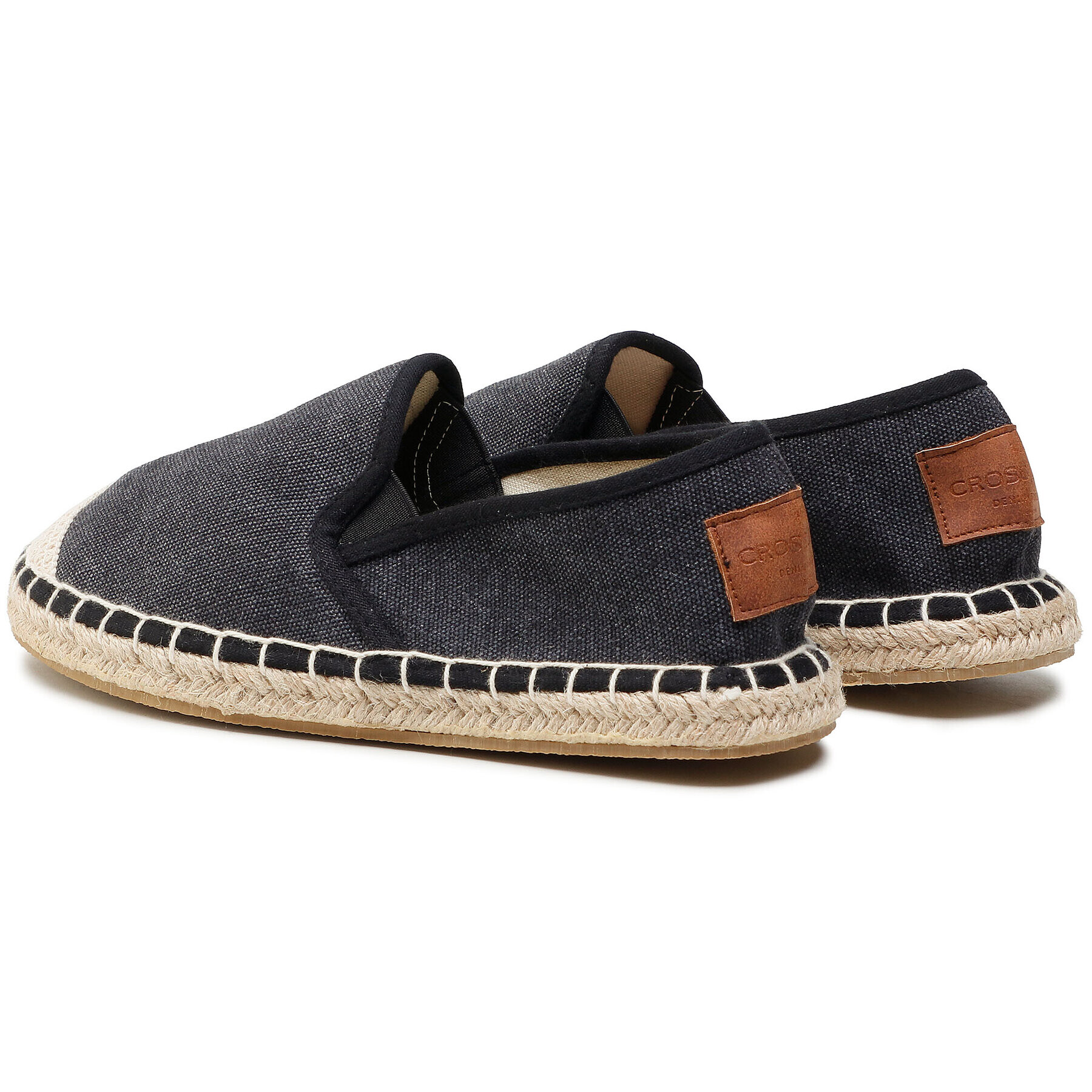 Cross Jeans Espadrile DD2R4106 Negru - Pled.ro