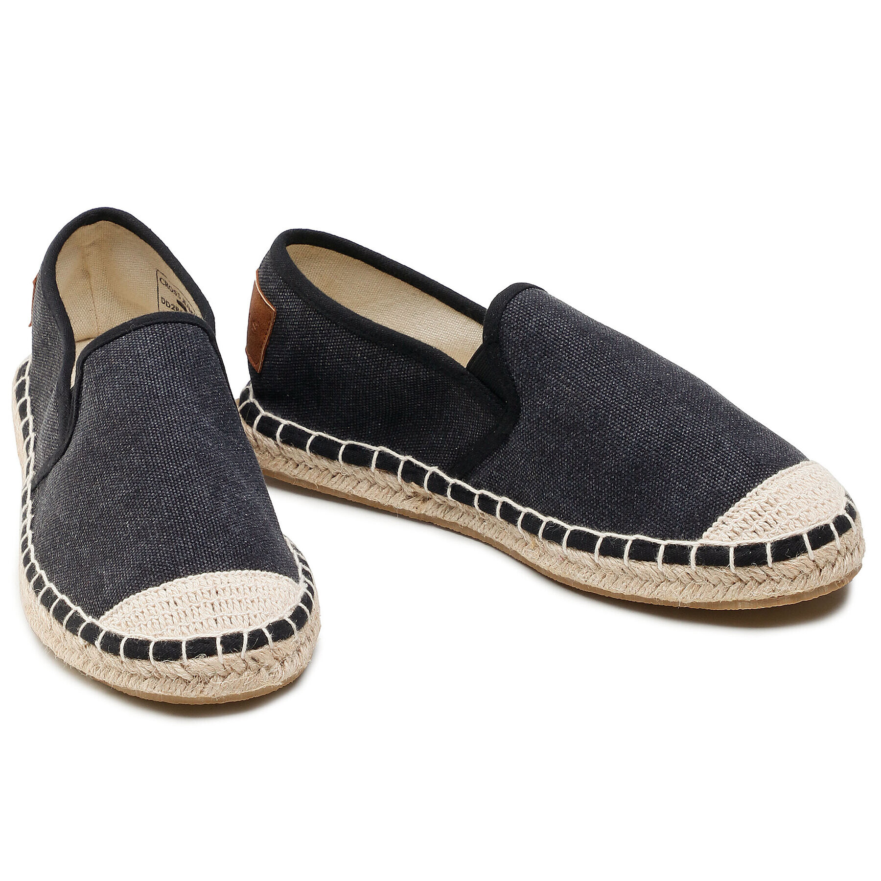 Cross Jeans Espadrile DD2R4106 Negru - Pled.ro