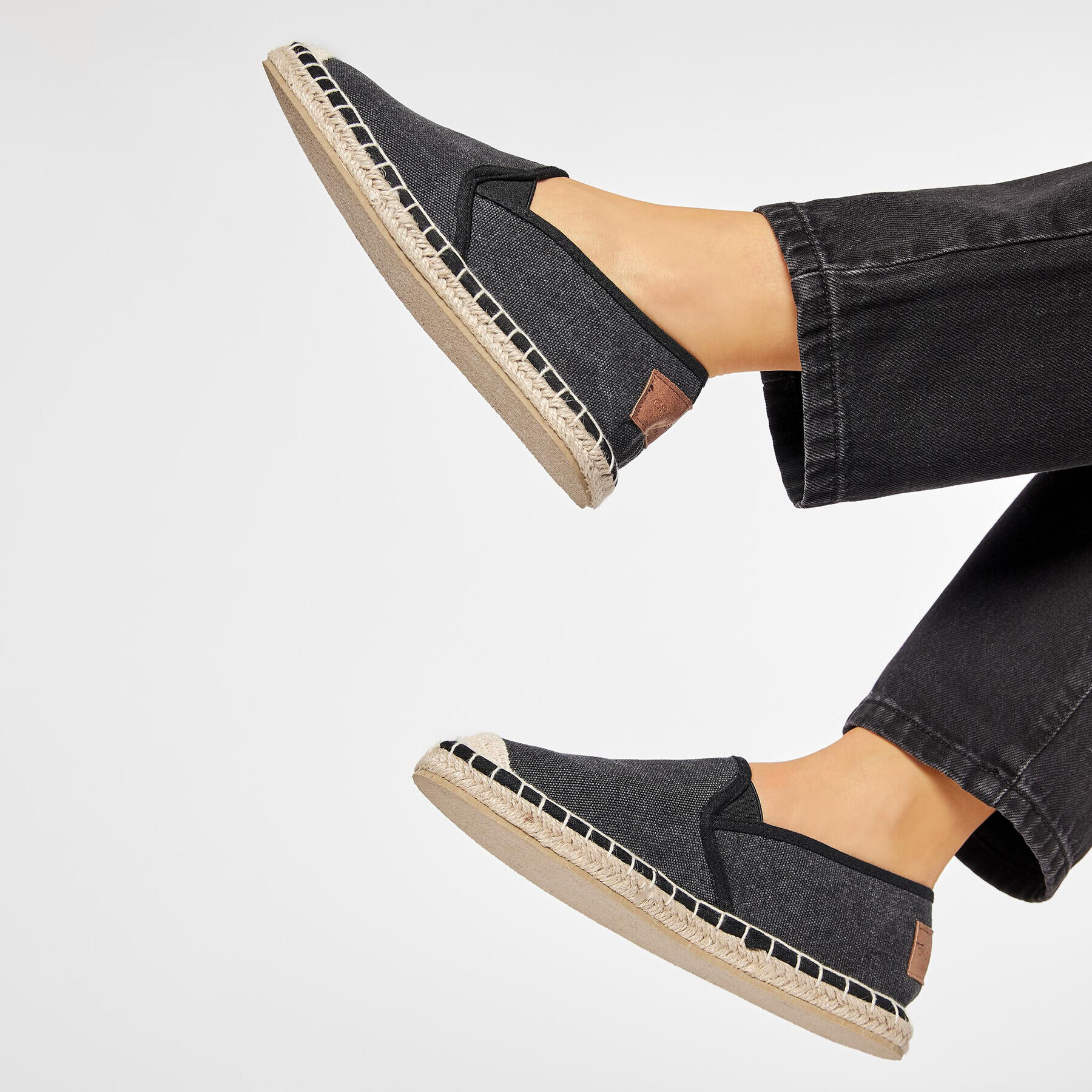 Cross Jeans Espadrile DD2R4106 Negru - Pled.ro