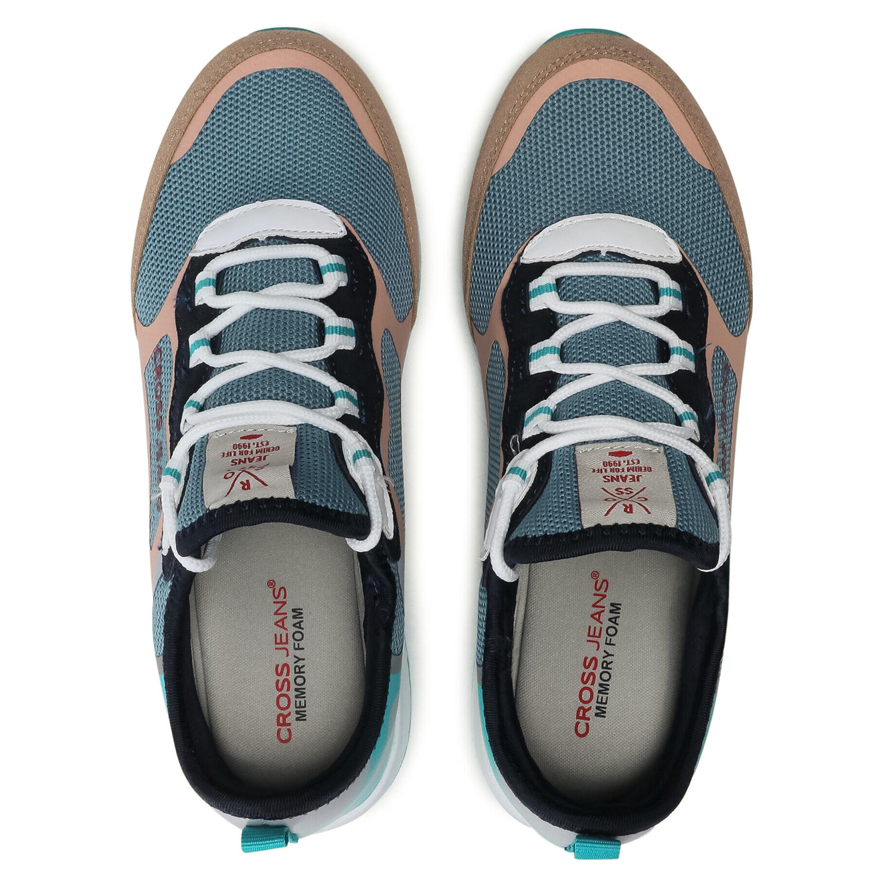 Cross Jeans Sneakers HH2R4057C Albastru - Pled.ro