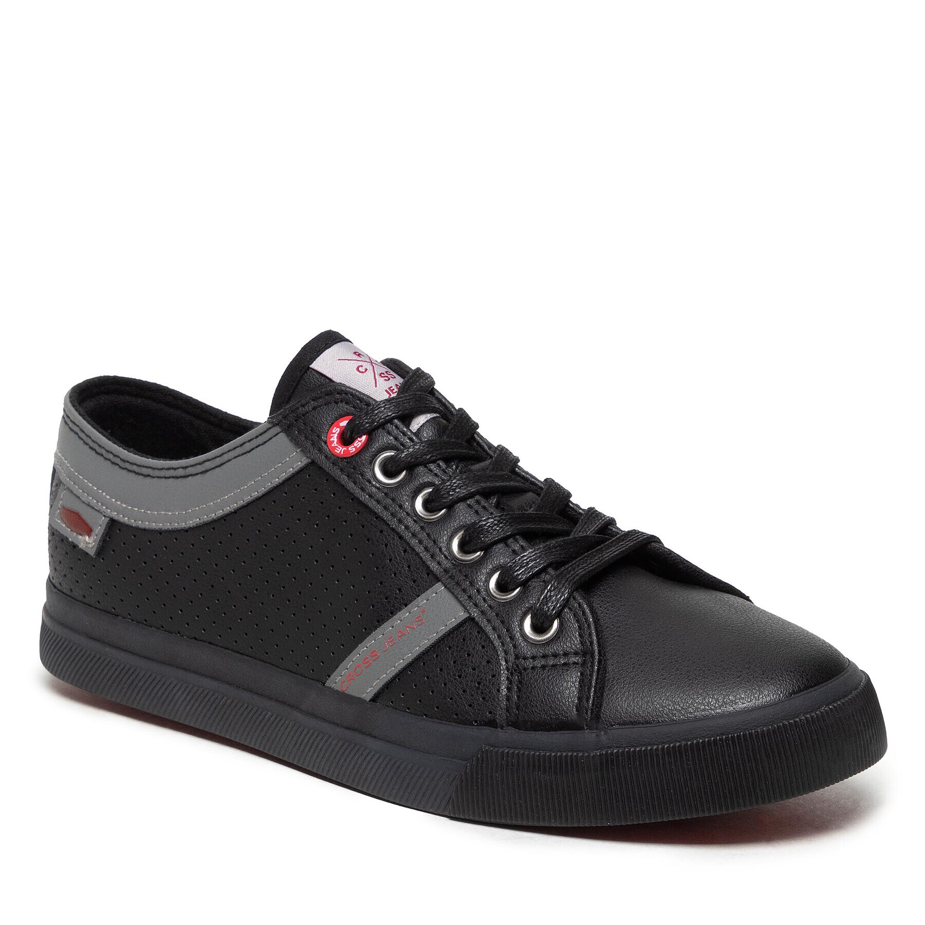 Cross Jeans Sneakers II1R4004C Negru - Pled.ro