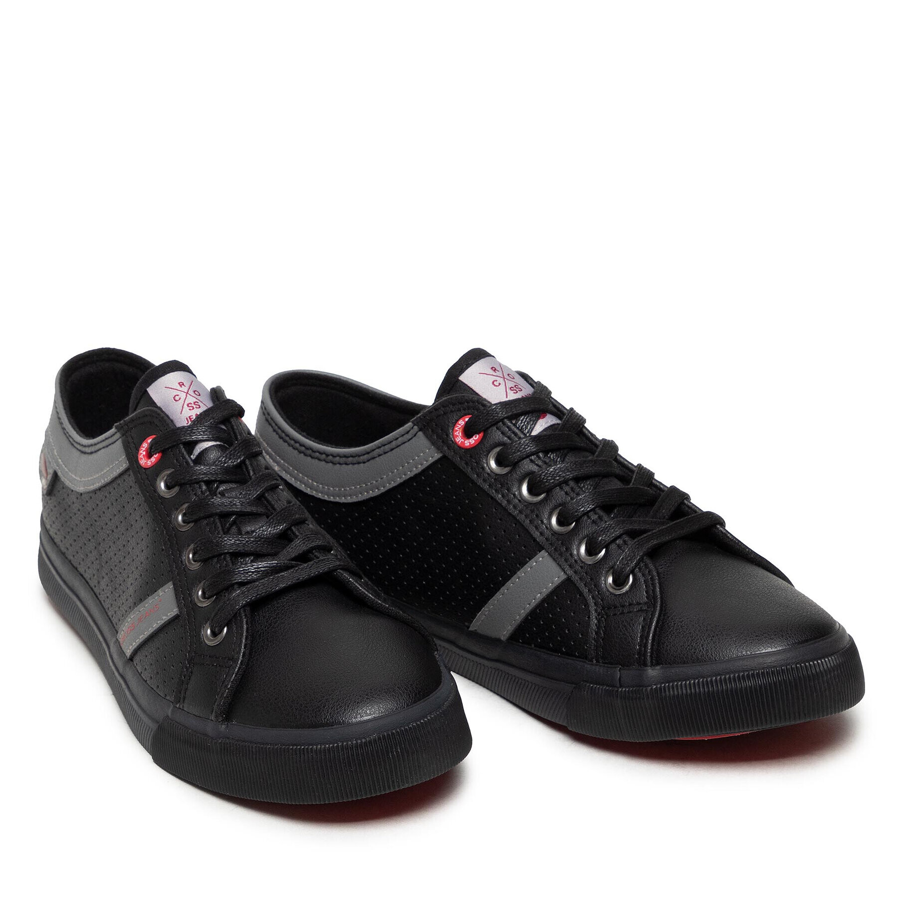 Cross Jeans Sneakers II1R4004C Negru - Pled.ro