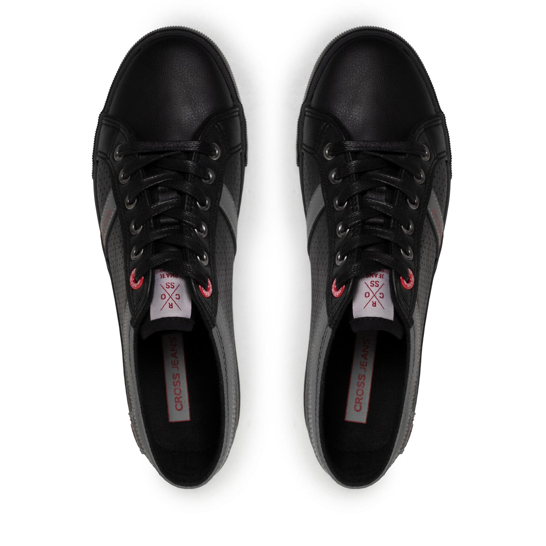 Cross Jeans Sneakers II1R4004C Negru - Pled.ro