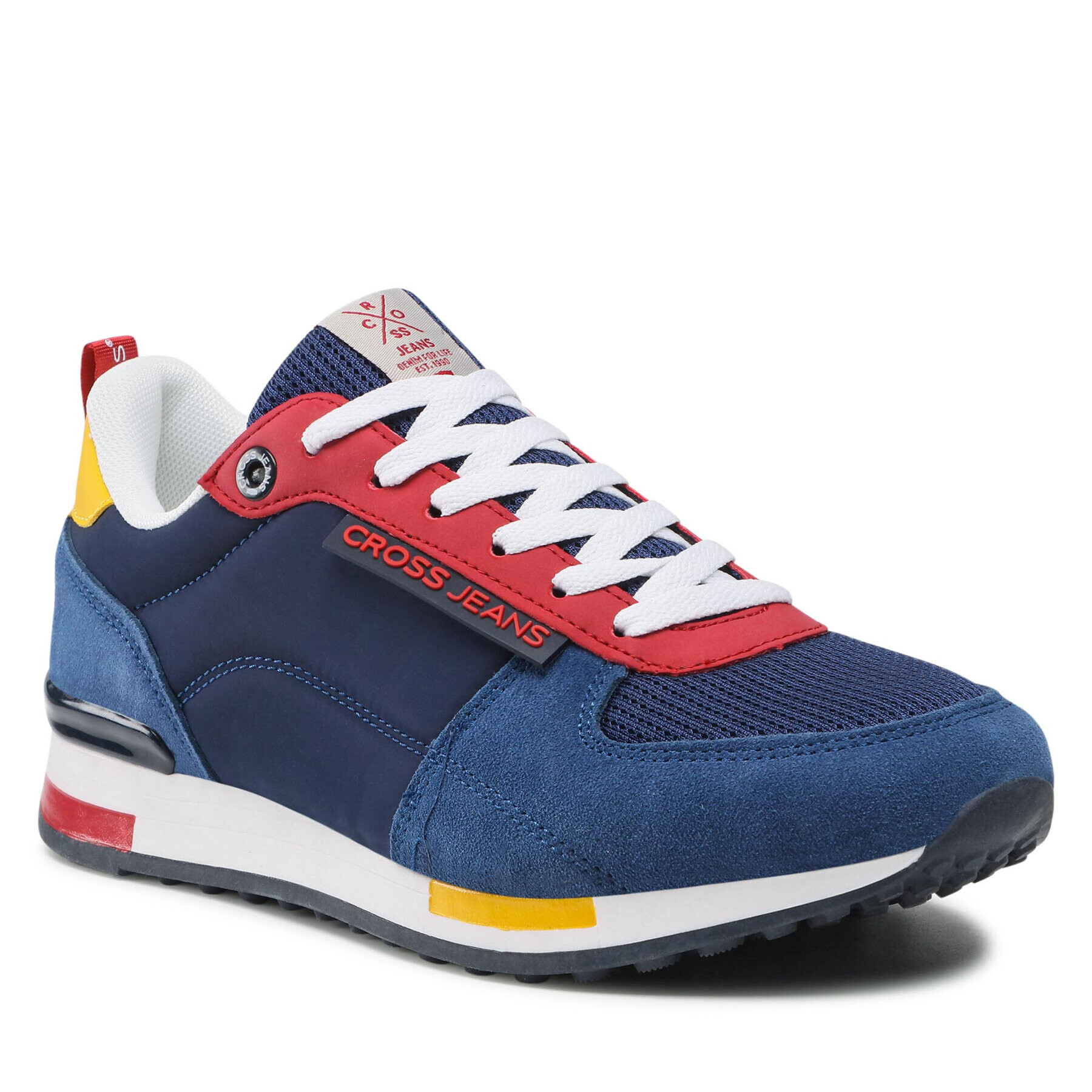 Cross Jeans Sneakers JJ1R4008C Bleumarin - Pled.ro