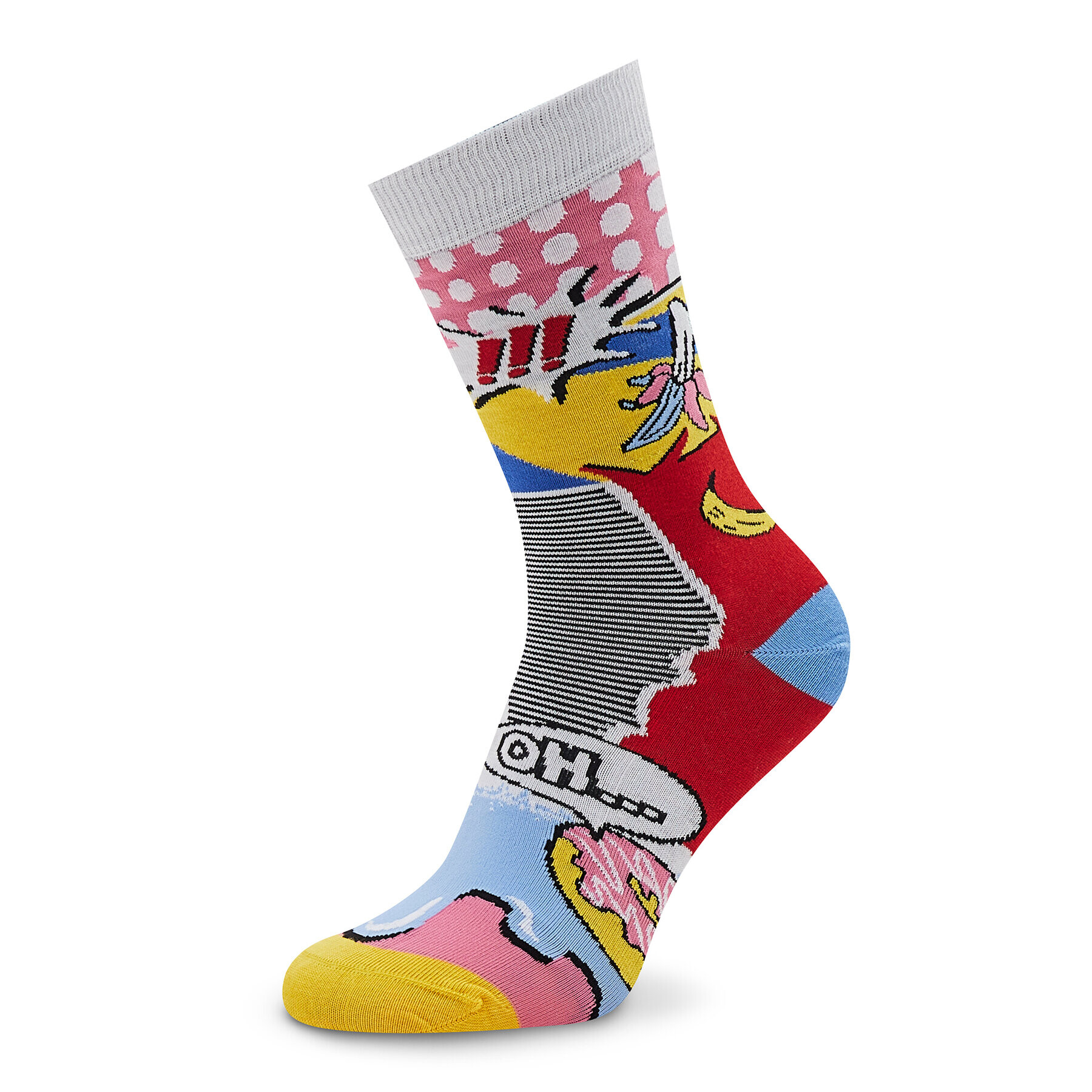 Curator Socks Șosete Înalte Unisex Pop Art Colorat - Pled.ro