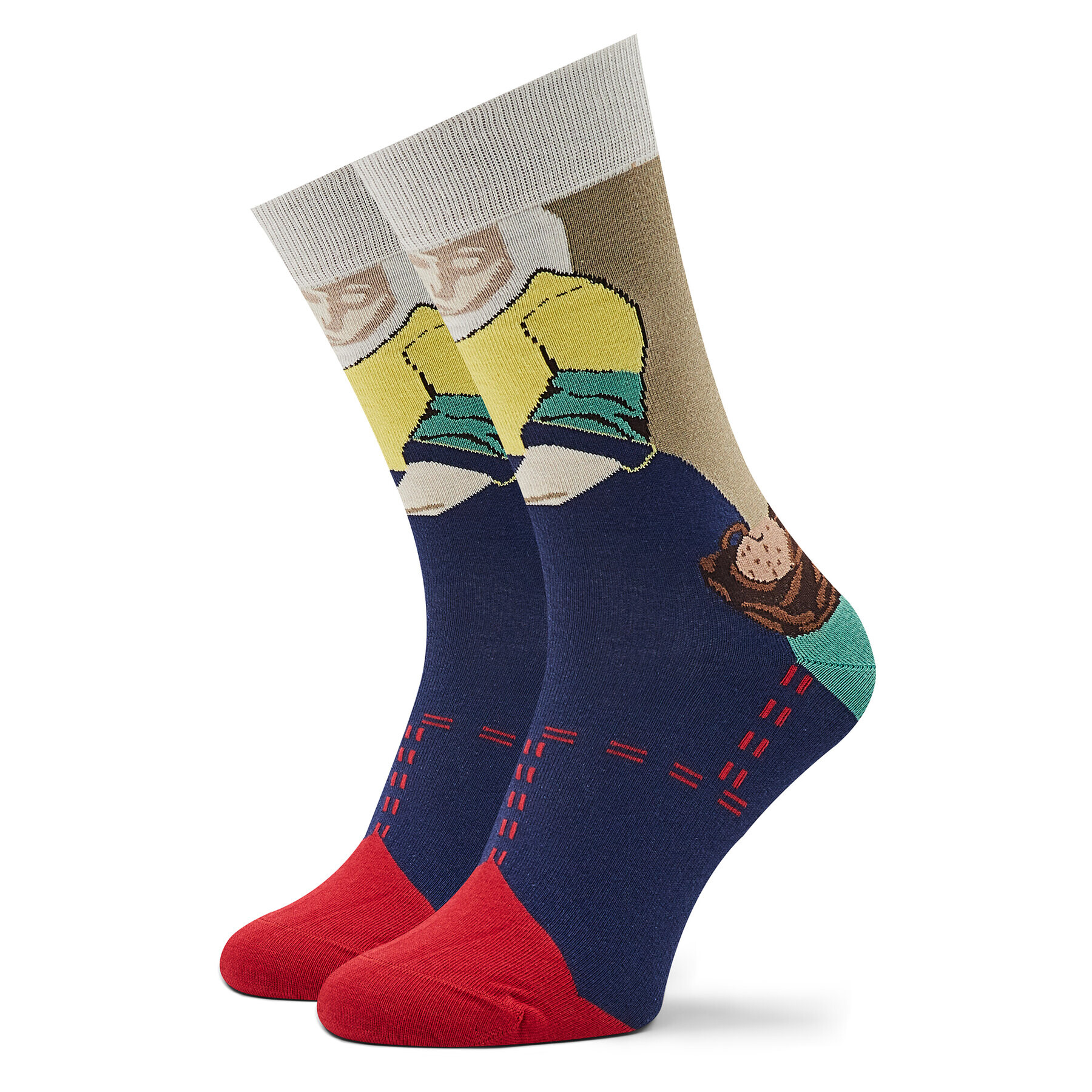 Curator Socks Șosete Înalte Unisex The Milkmaid Colorat - Pled.ro