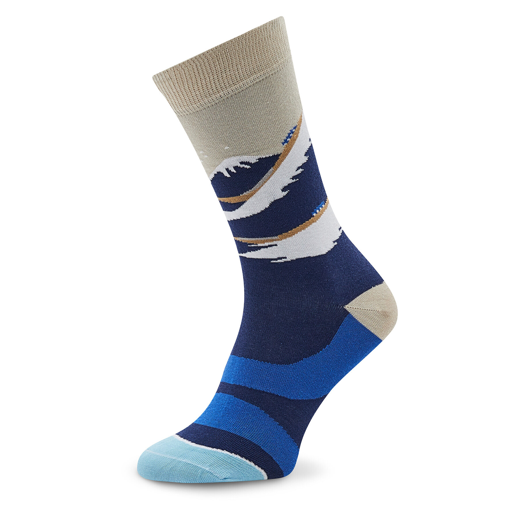 Curator Socks Șosete Înalte Unisex Wave Colorat - Pled.ro