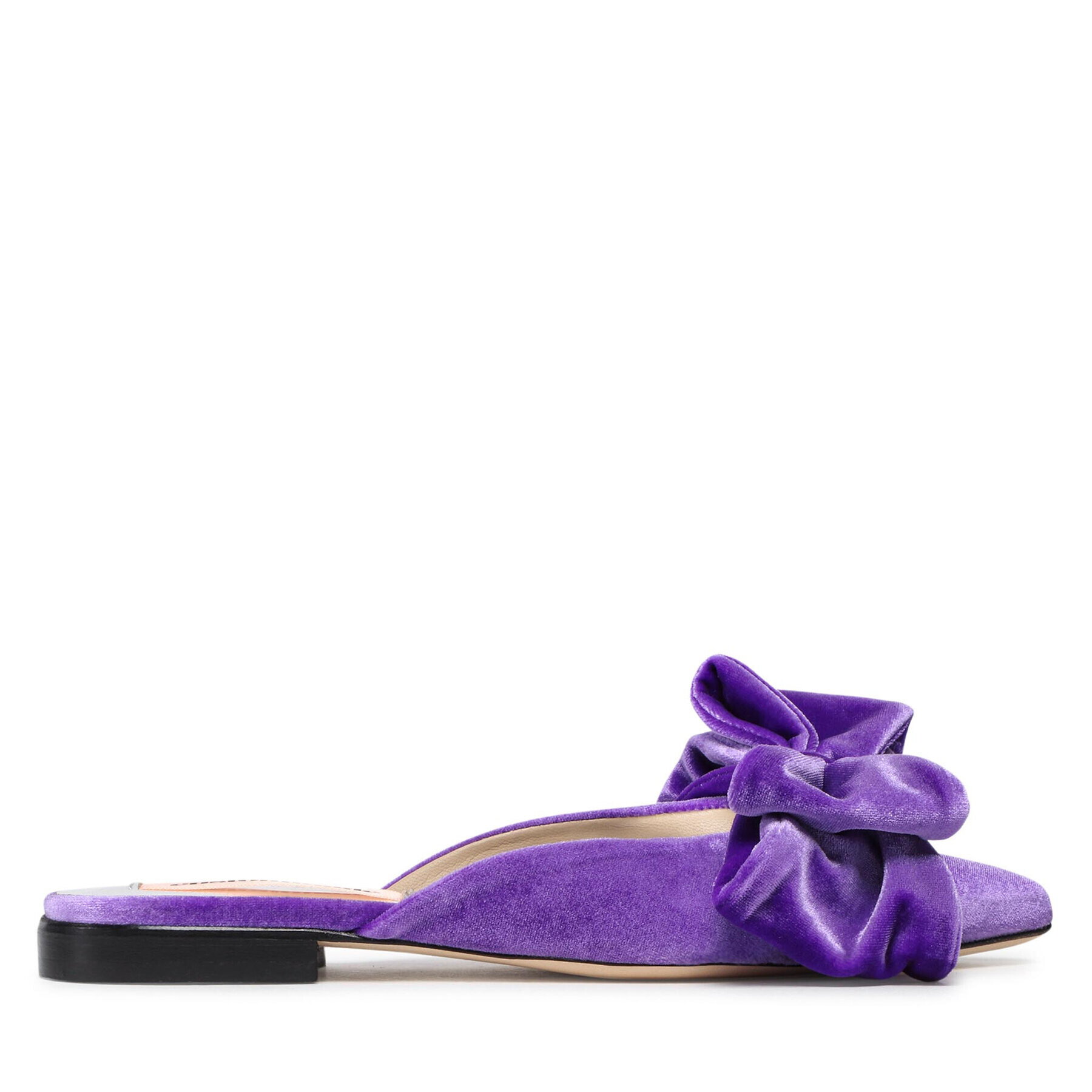 Custommade Șlapi Marbel Velvet 999620030 Violet - Pled.ro