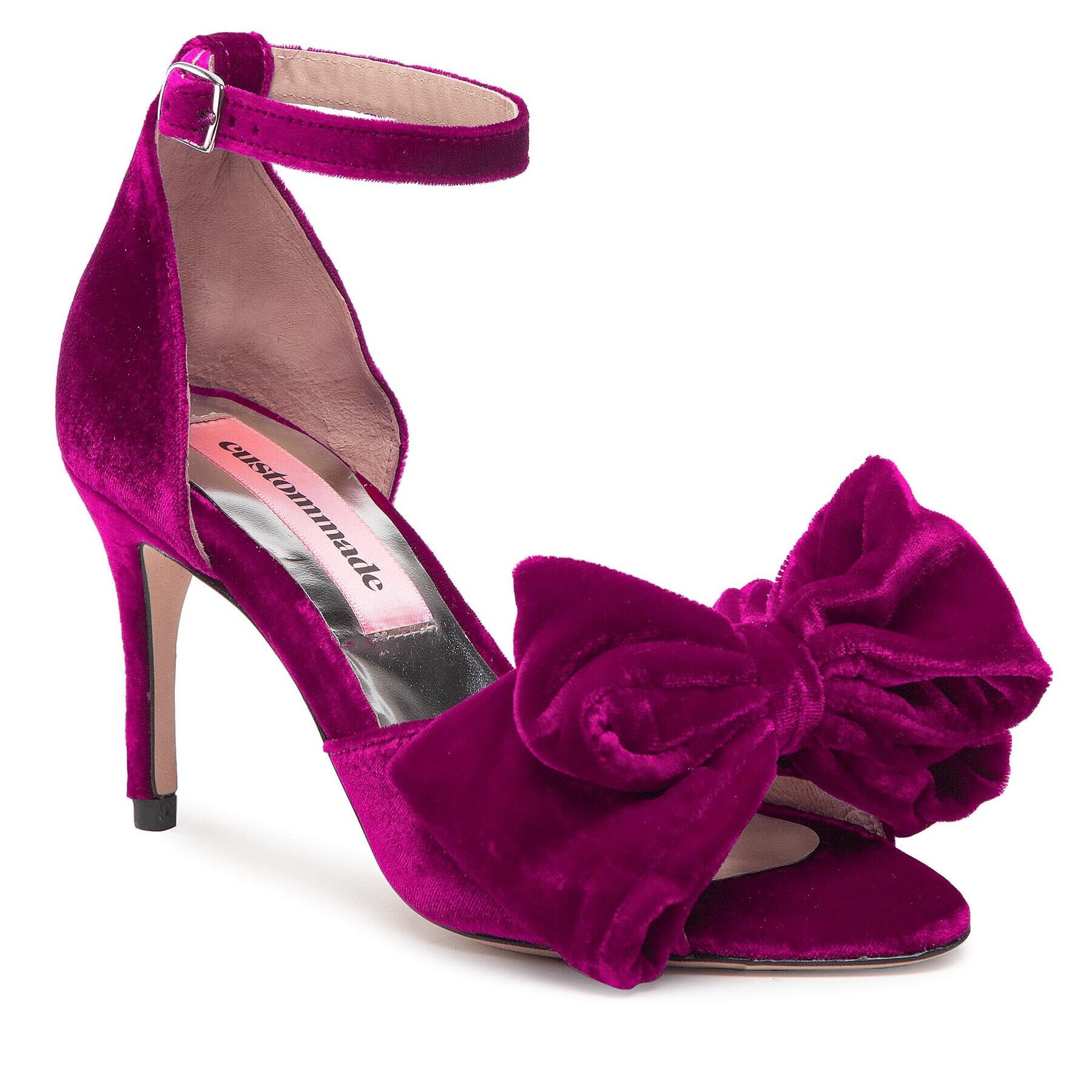 Custommade Sandale Marita Velvet 999620031 Violet - Pled.ro