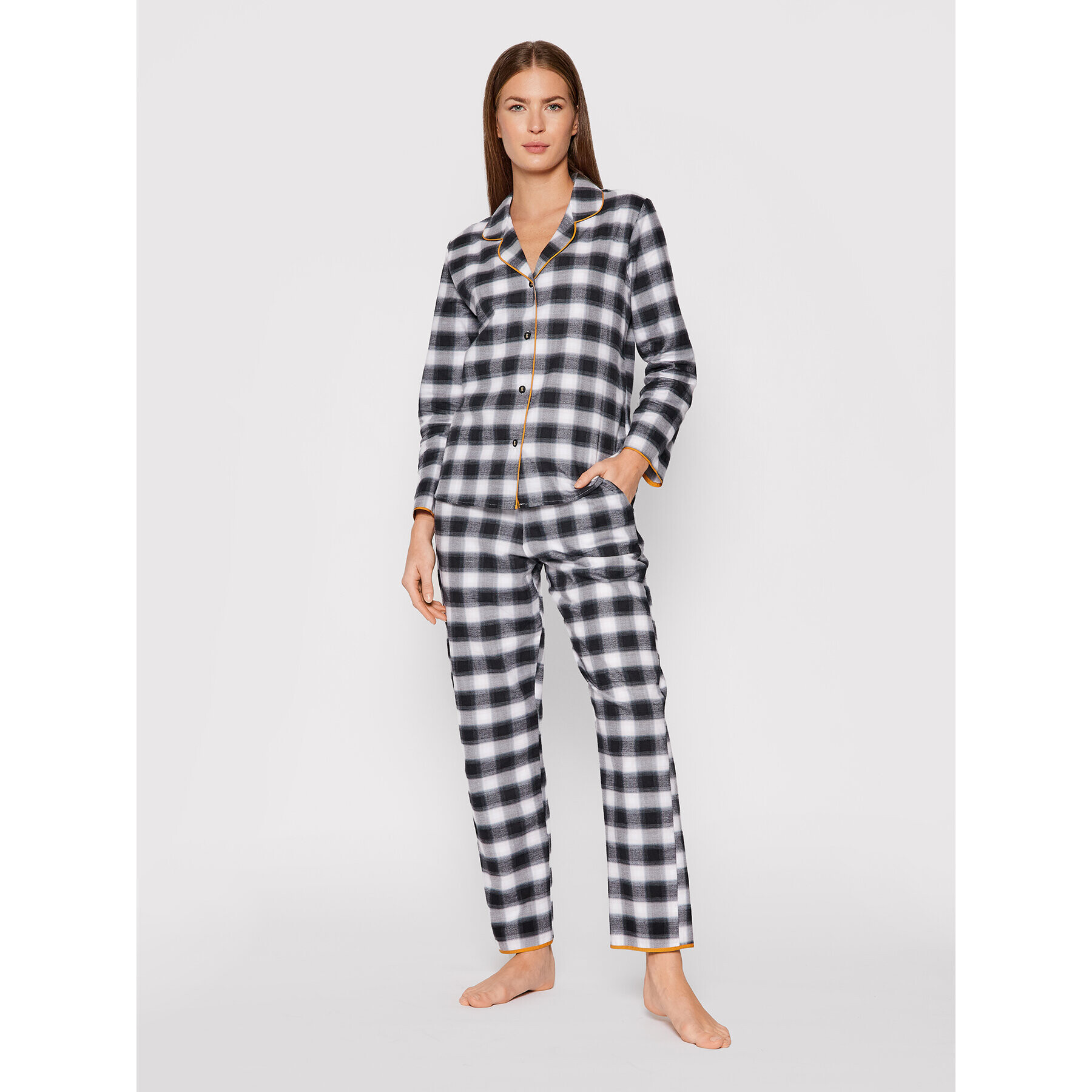 Cyberjammies Cămașă pijama Annie 4993 Gri - Pled.ro