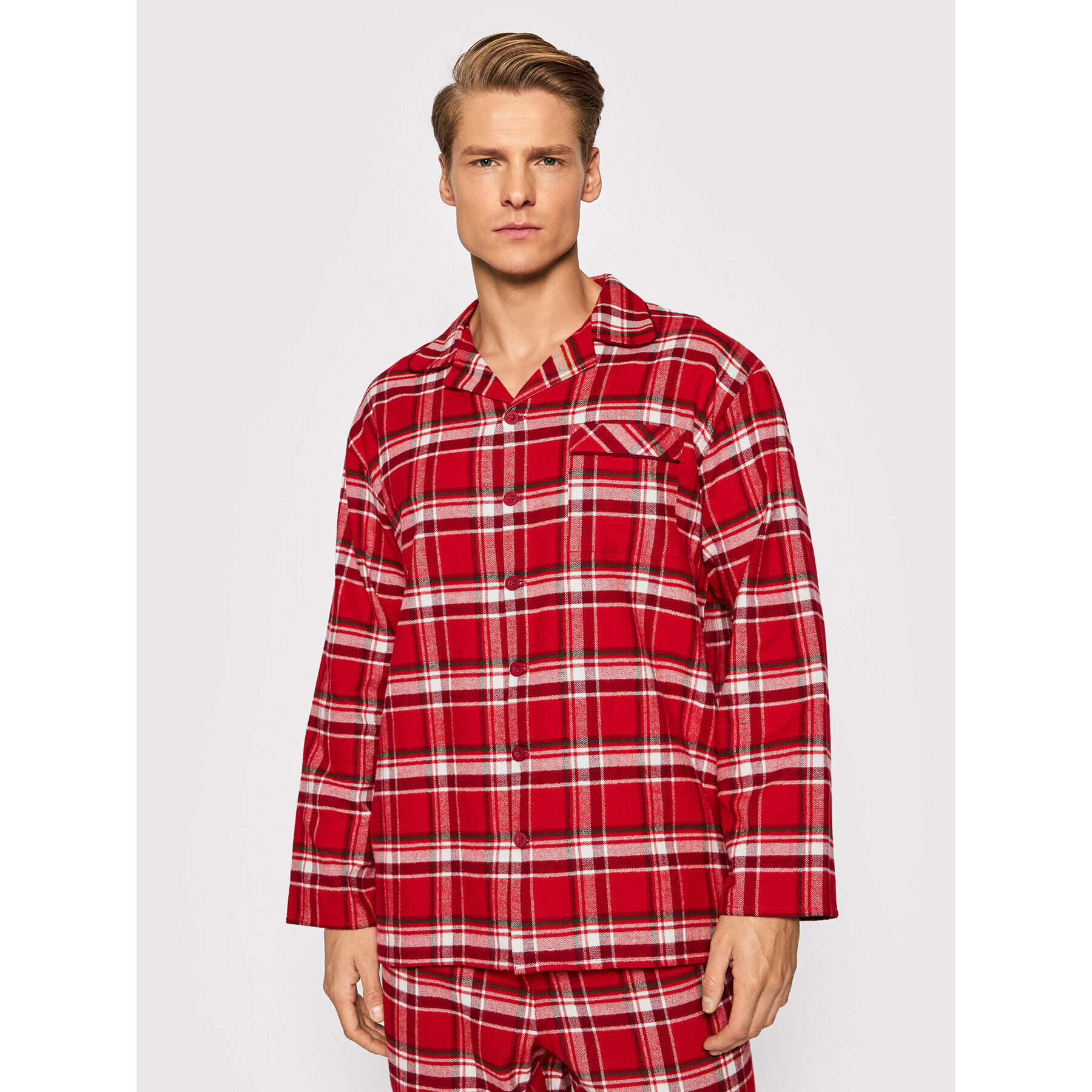 Cyberjammies Cămașă pijama Frankie 6639 Roșu - Pled.ro