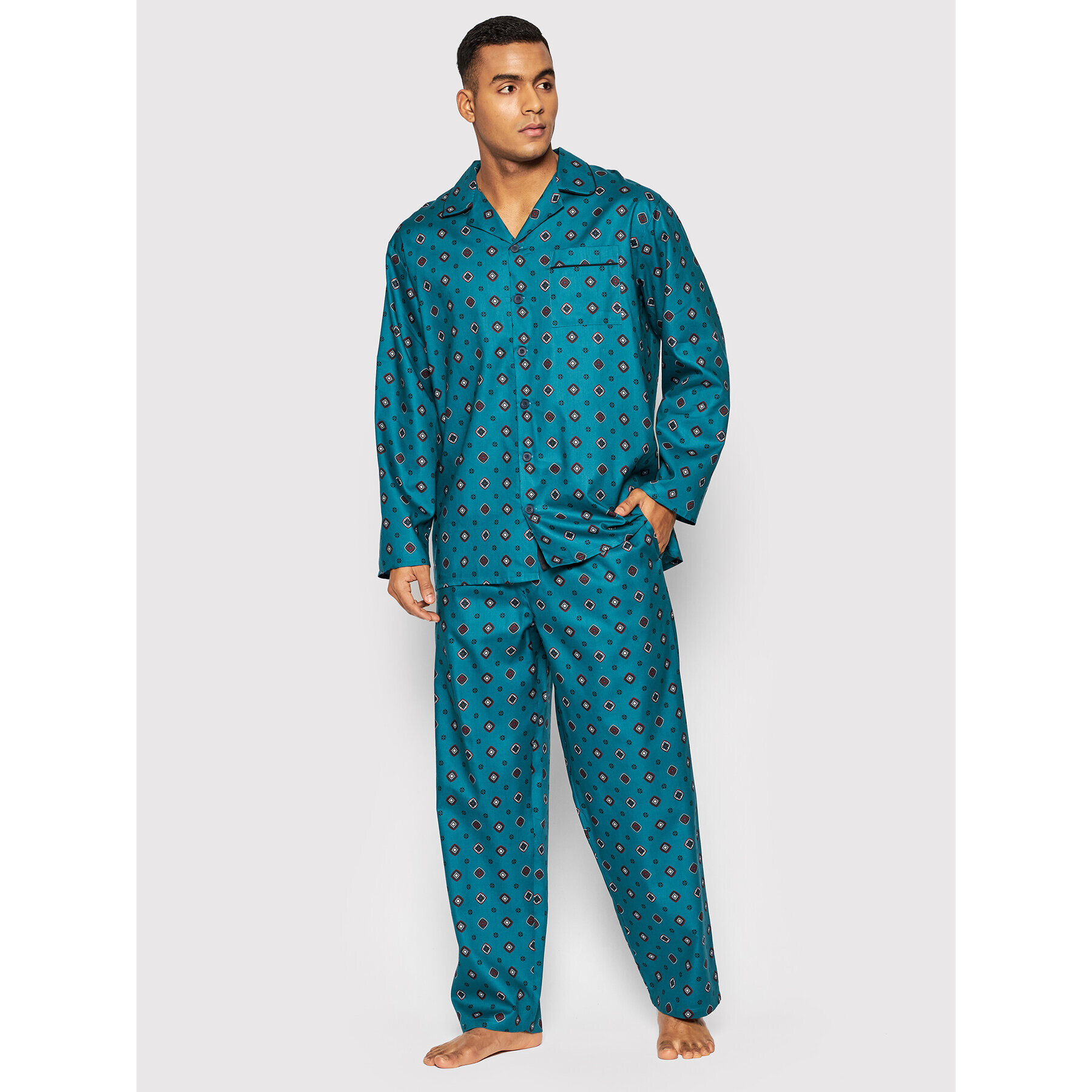 Cyberjammies Cămașă pijama Geo 6635 Albastru - Pled.ro