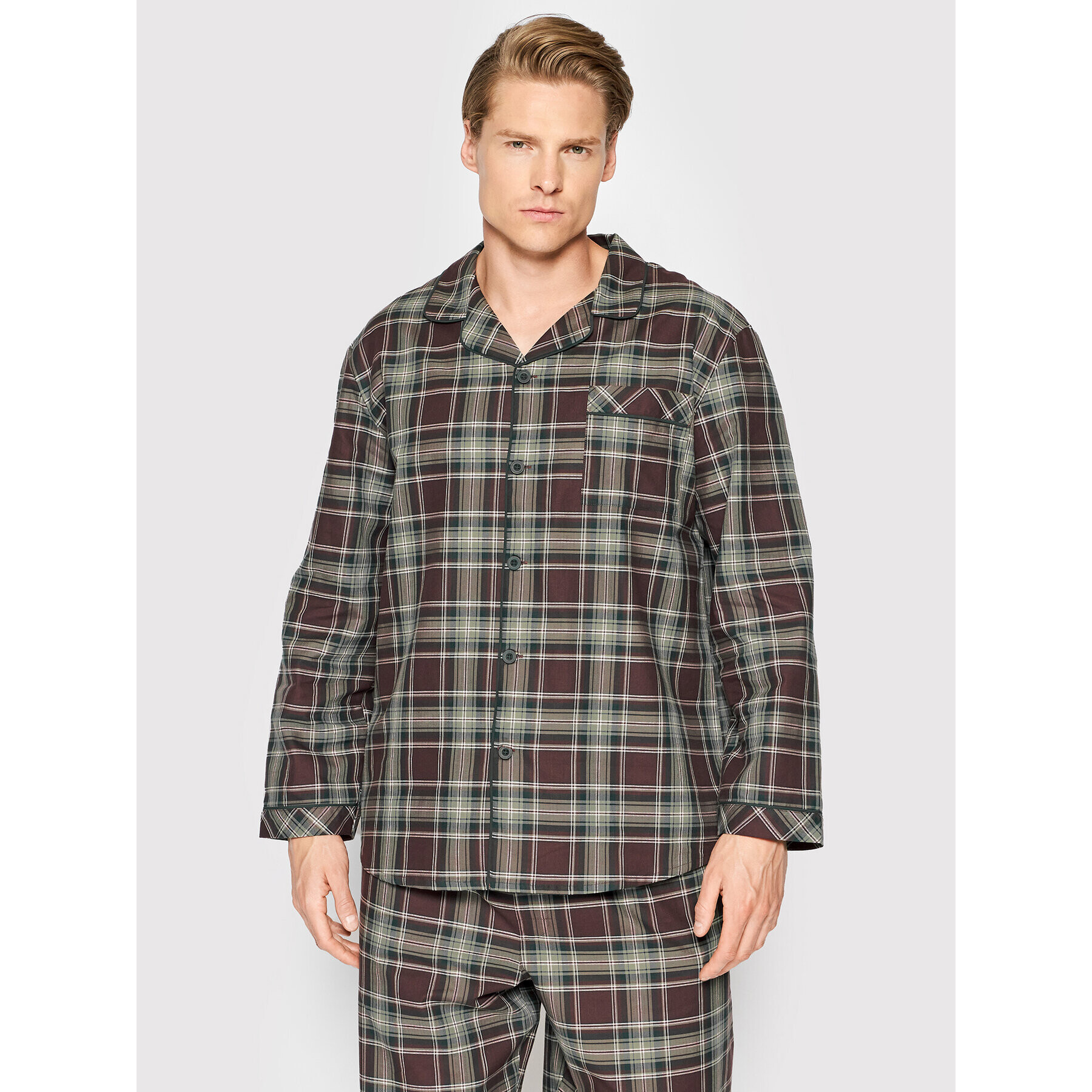 Cyberjammies Cămașă pijama Jack 6675 Vișiniu Regular Fit - Pled.ro