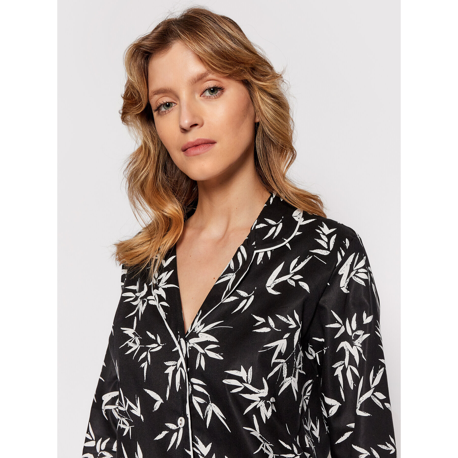 Cyberjammies Cămașă pijama Katie 9033 Negru Regular Fit - Pled.ro