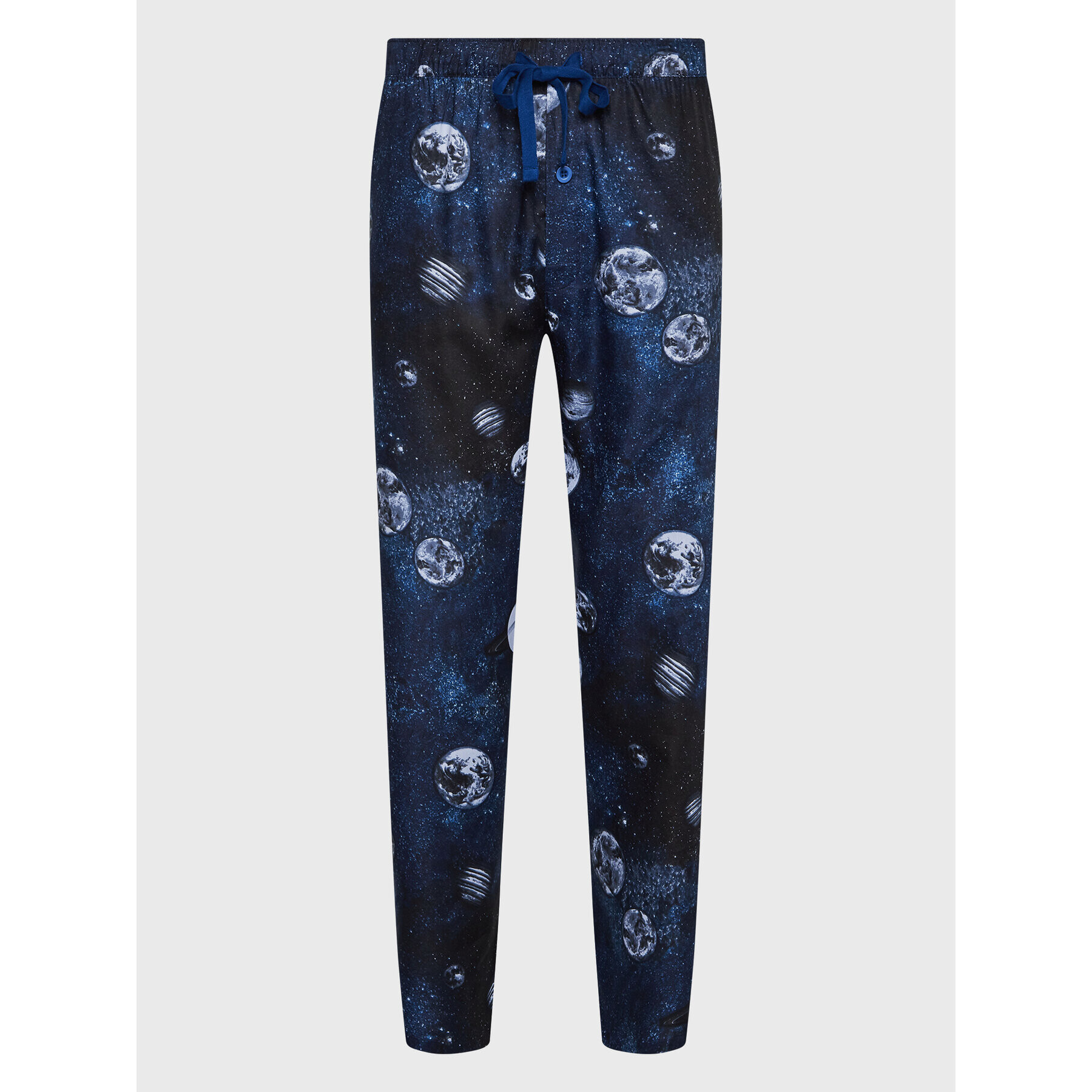 Cyberjammies Pantaloni pijama Apollo Moon Print 6735 Bleumarin Regular Fit - Pled.ro