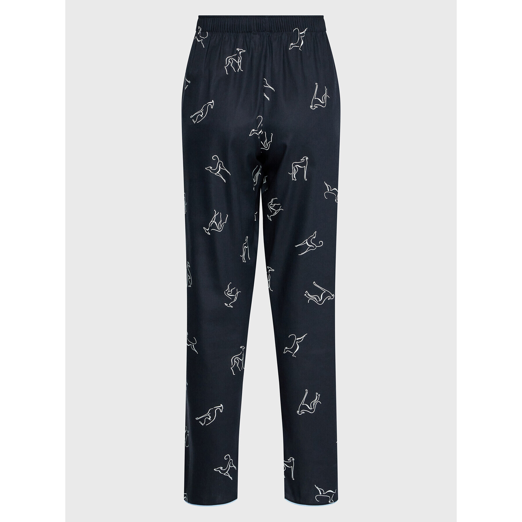 Cyberjammies Pantaloni pijama Beth 9385 Negru Relaxed Fit - Pled.ro