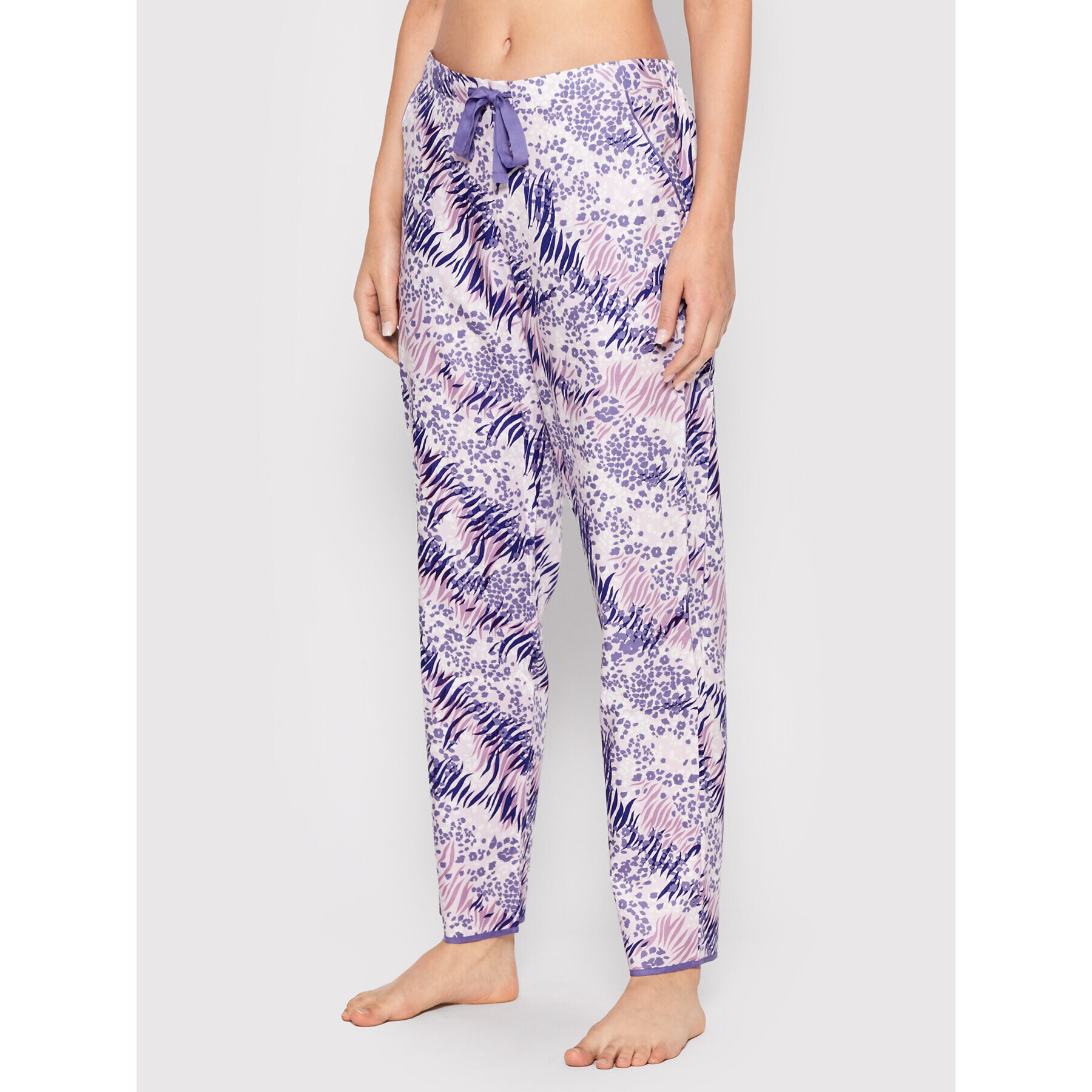 Cyberjammies Pantaloni pijama Camila 9374 Violet Relaxed Fit - Pled.ro