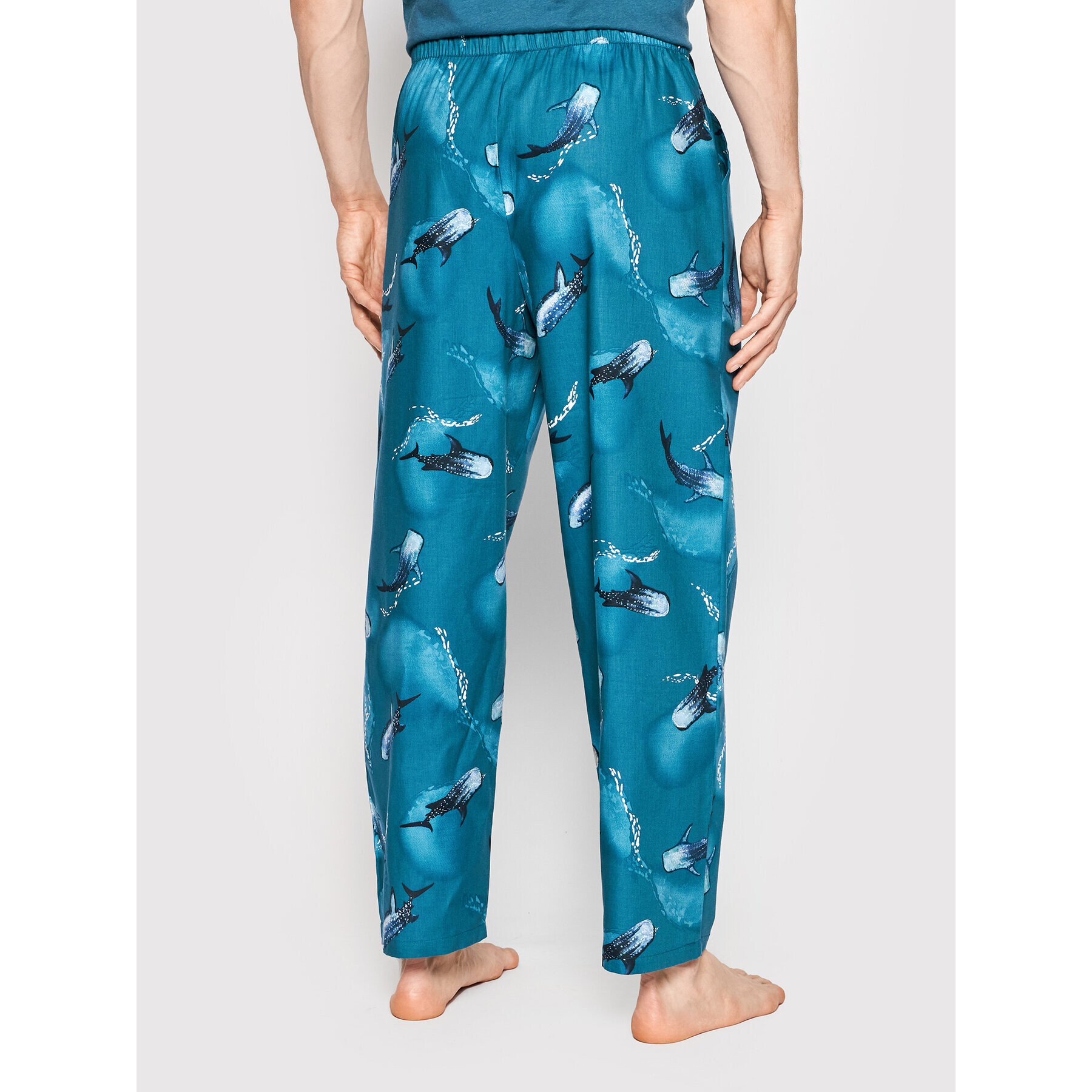 Cyberjammies Pantaloni pijama George 6707 Albastru Regular Fit - Pled.ro