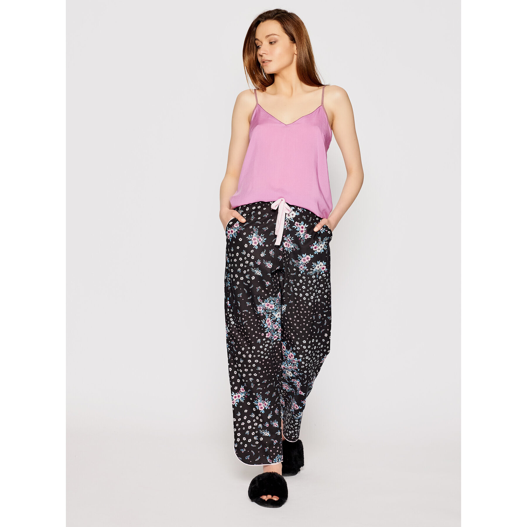 Cyberjammies Pantaloni pijama Hannah 4731 Negru - Pled.ro