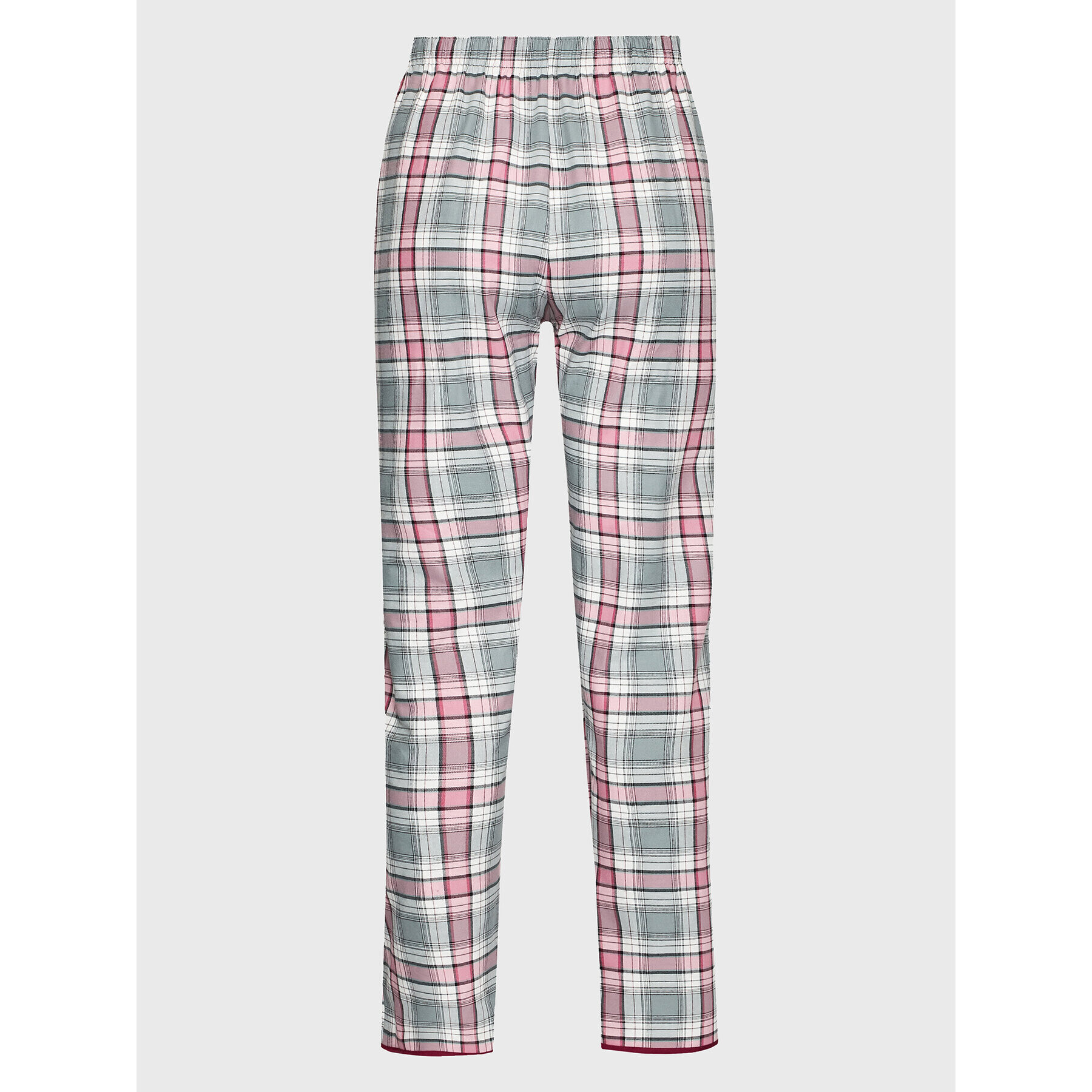 Cyberjammies Pantaloni pijama Jessica Brushed Check 9420 Gri Regular Fit - Pled.ro