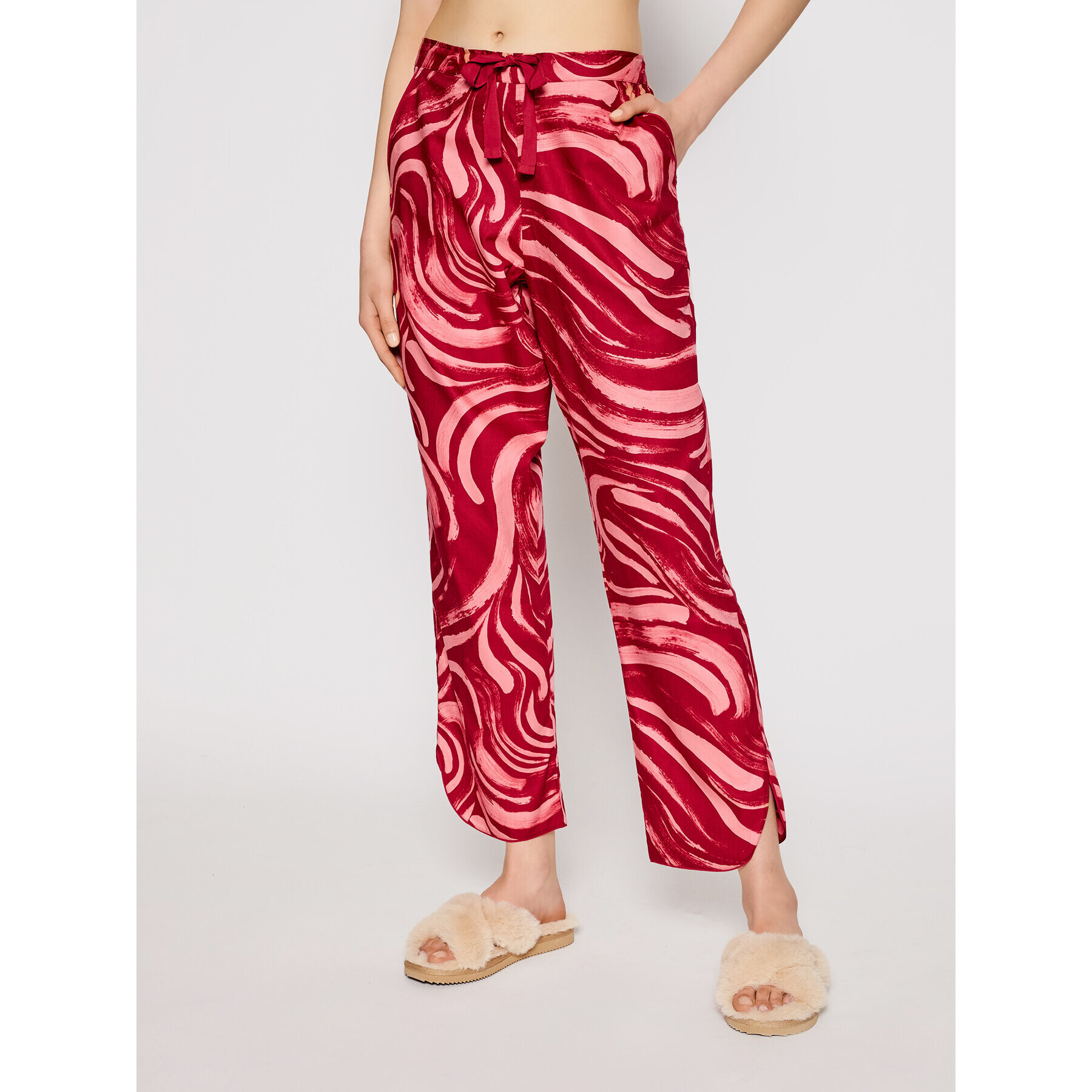 Cyberjammies Pantaloni pijama Kristen 4755 Roșu - Pled.ro