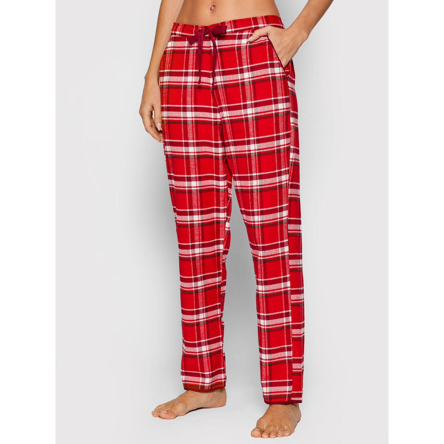 Cyberjammies Pantaloni pijama Robyn 4984 Roșu - Pled.ro