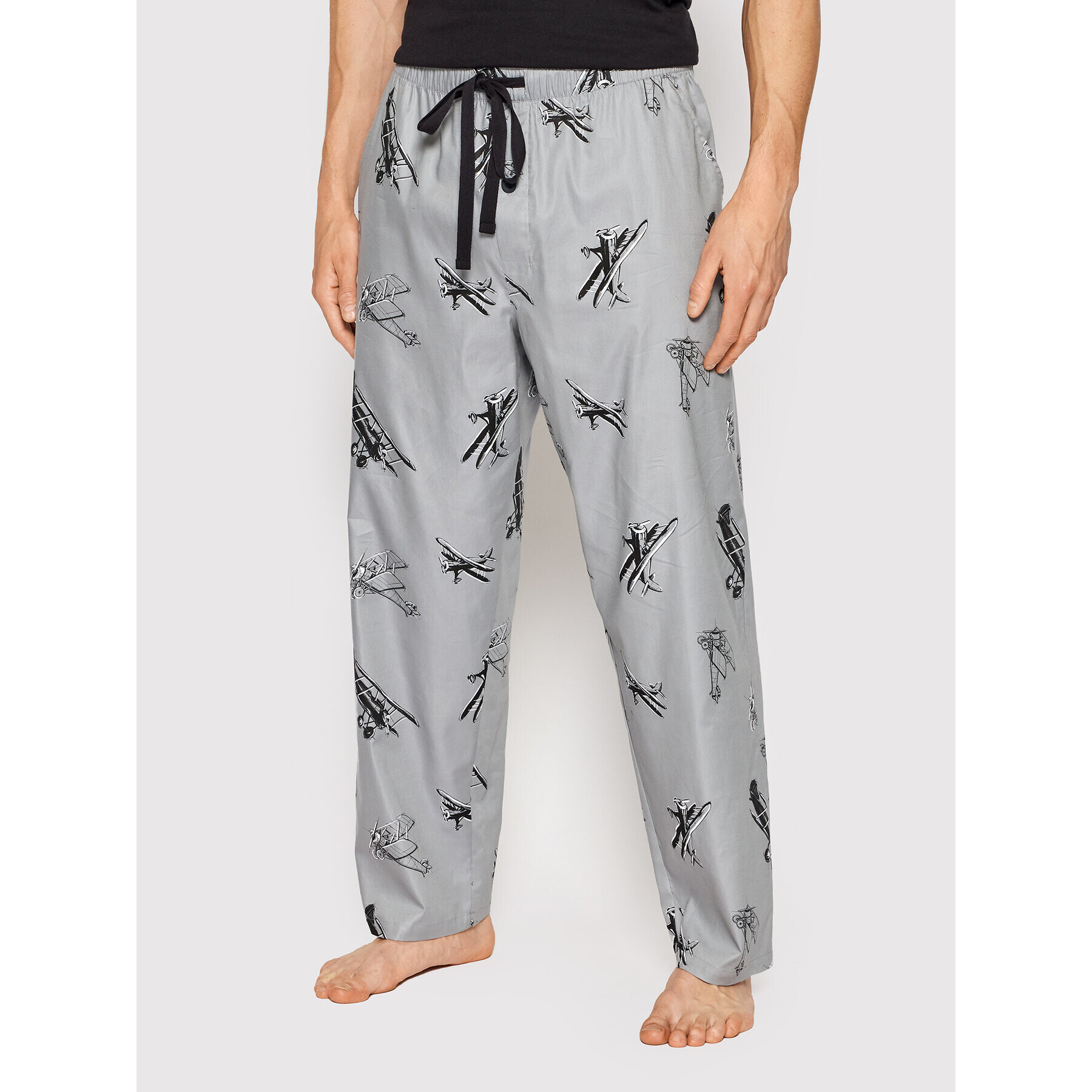 Cyberjammies Pantaloni pijama Samuel 6698 Gri Regular Fit - Pled.ro