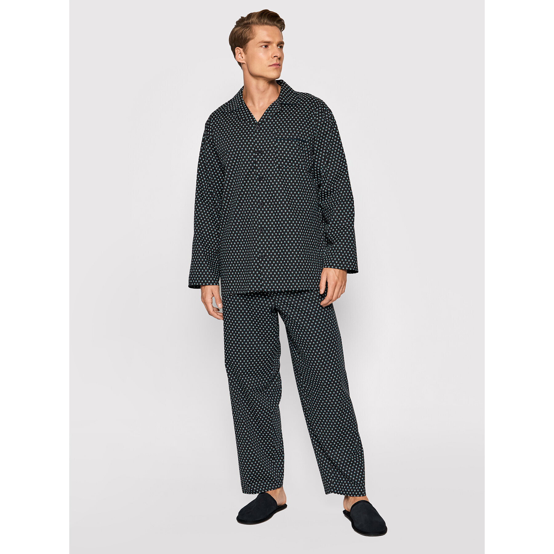 Cyberjammies Pantaloni pijama William 6626 Negru - Pled.ro