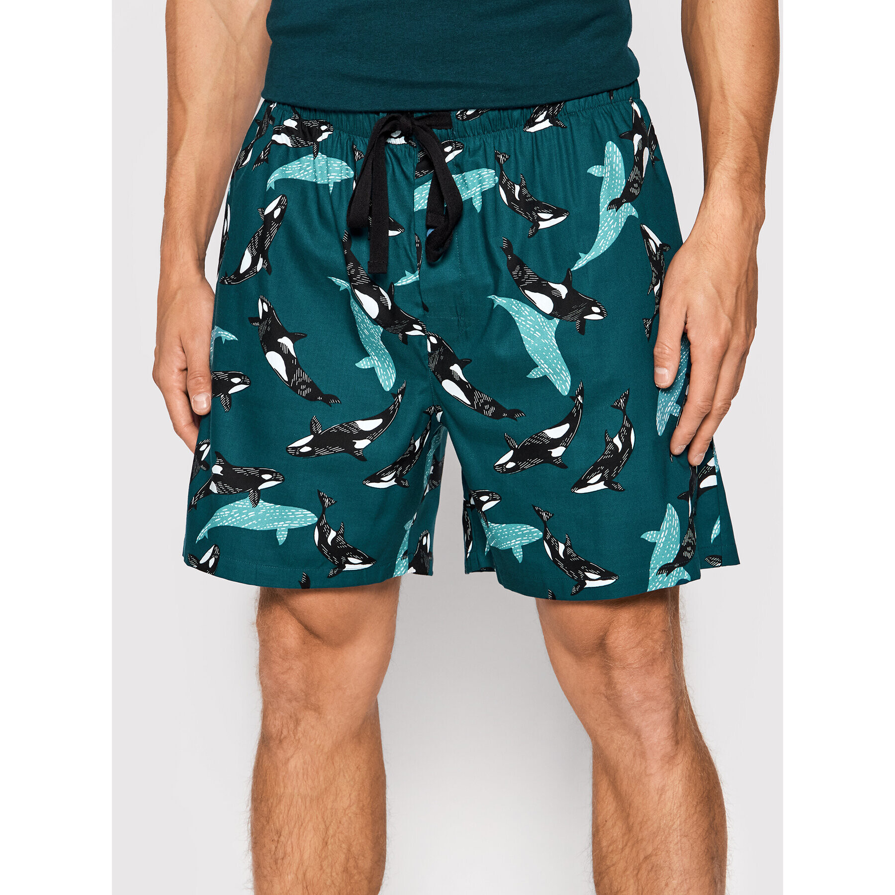 Cyberjammies Pantaloni scurți pijama William 6624 Verde - Pled.ro