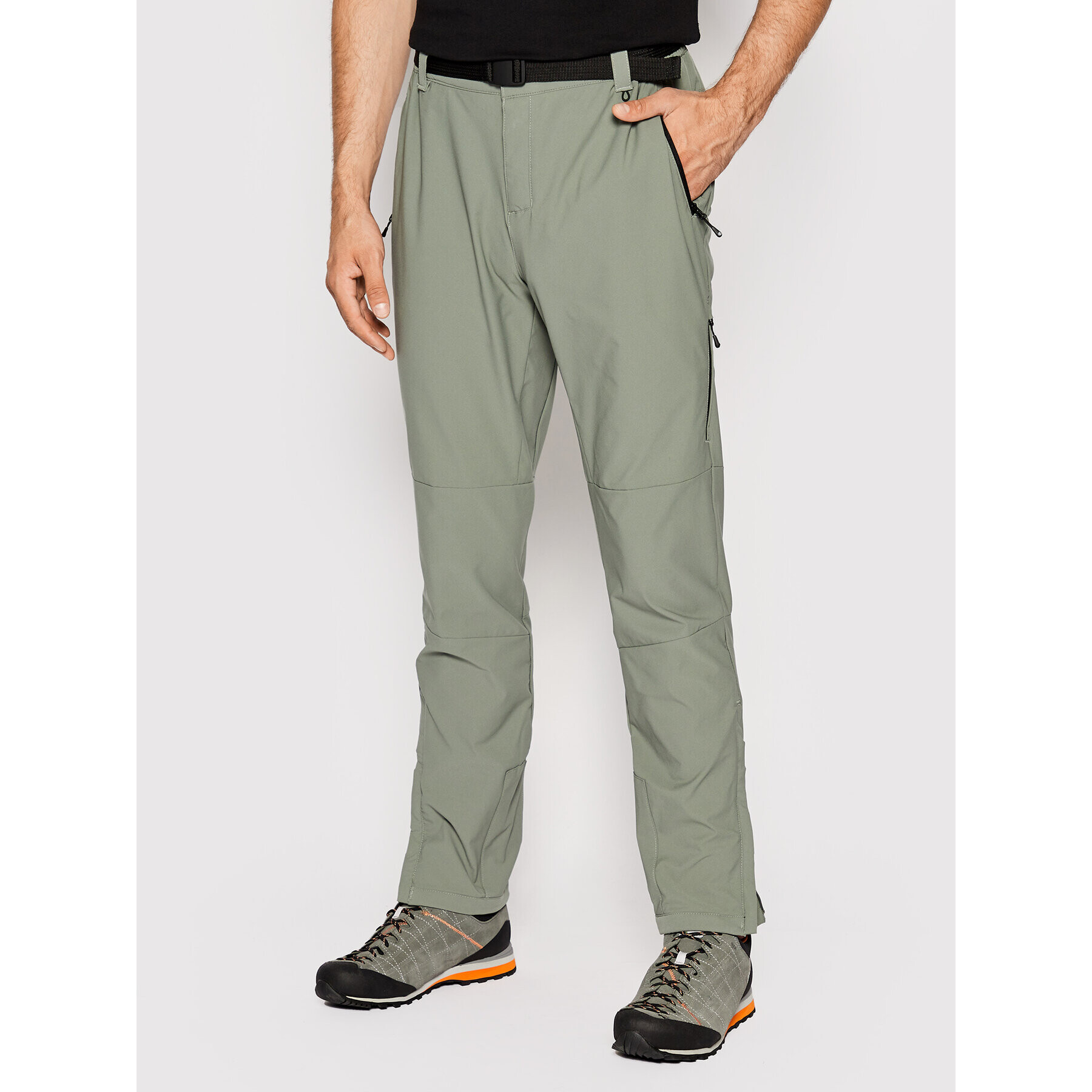 Dare2B Pantaloni outdoor Tuned In Pro DMJ507 Verde Regular Fit - Pled.ro