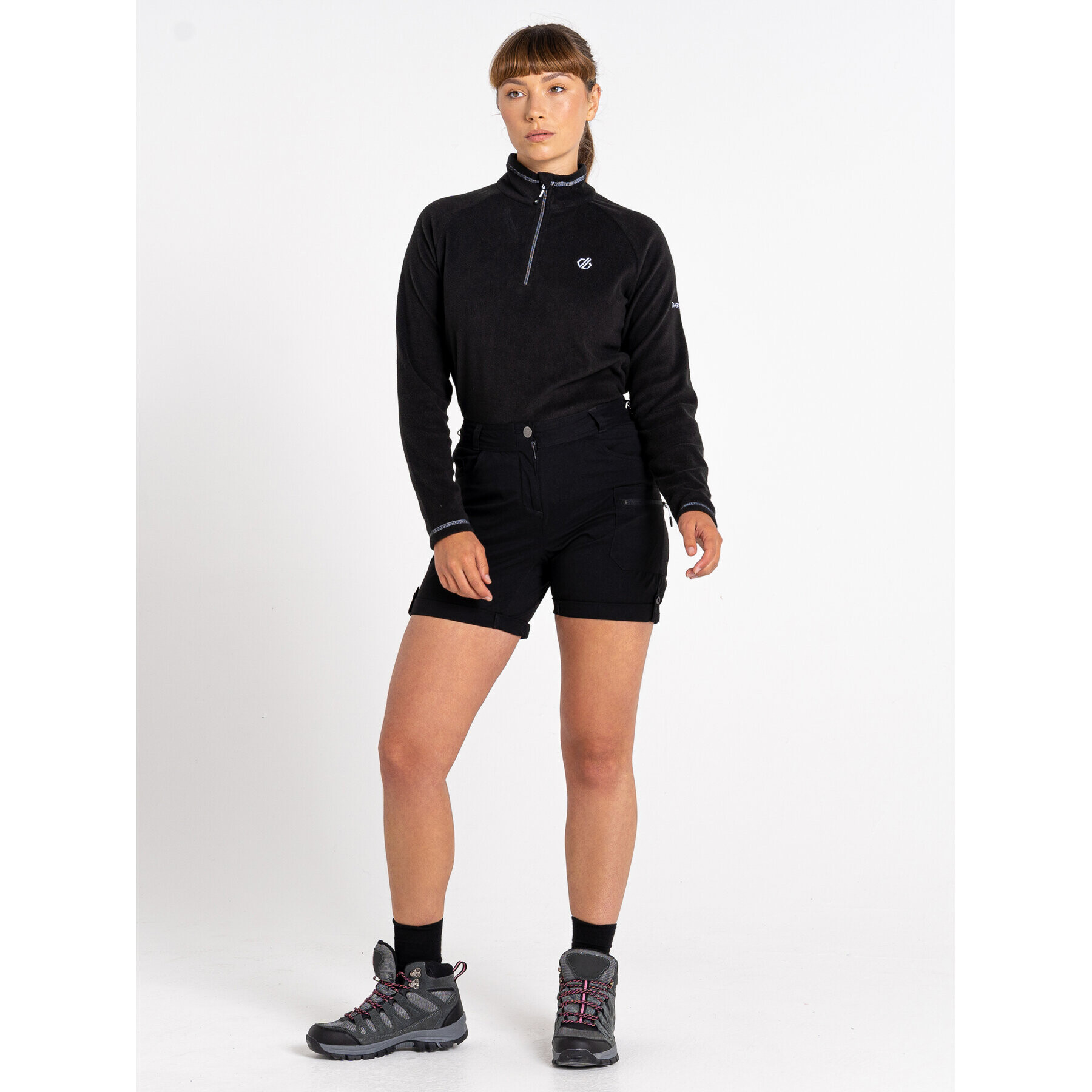 Dare2B Pantaloni scurți sport Melodic II DWJ412 Negru Regular Fit - Pled.ro