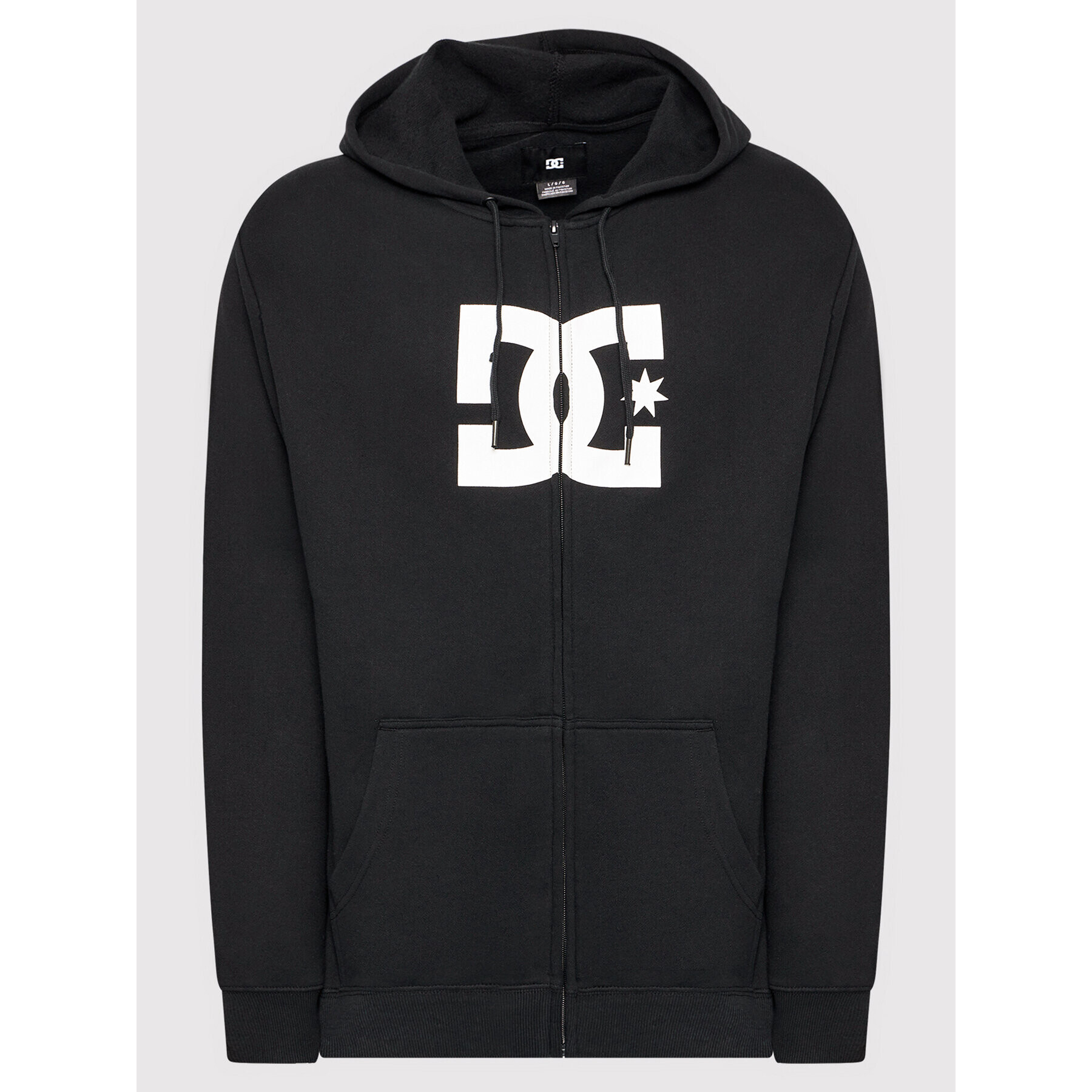 DC Bluză Star Zip-Up ADYSF03078 Negru Regular Fit - Pled.ro