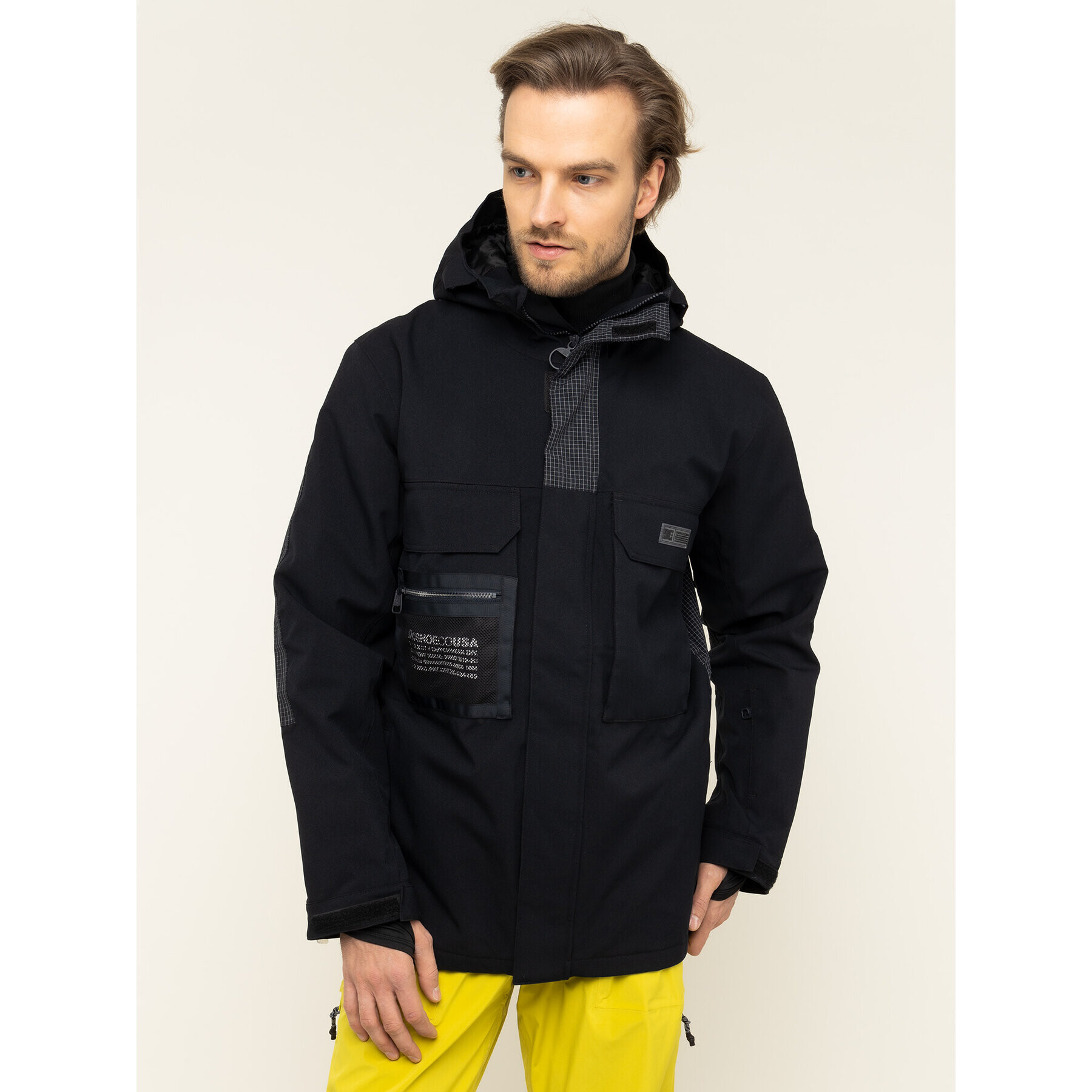 DC Geacă pentru snowboard Defiant EDYTJ03088 Negru Regular Fit - Pled.ro