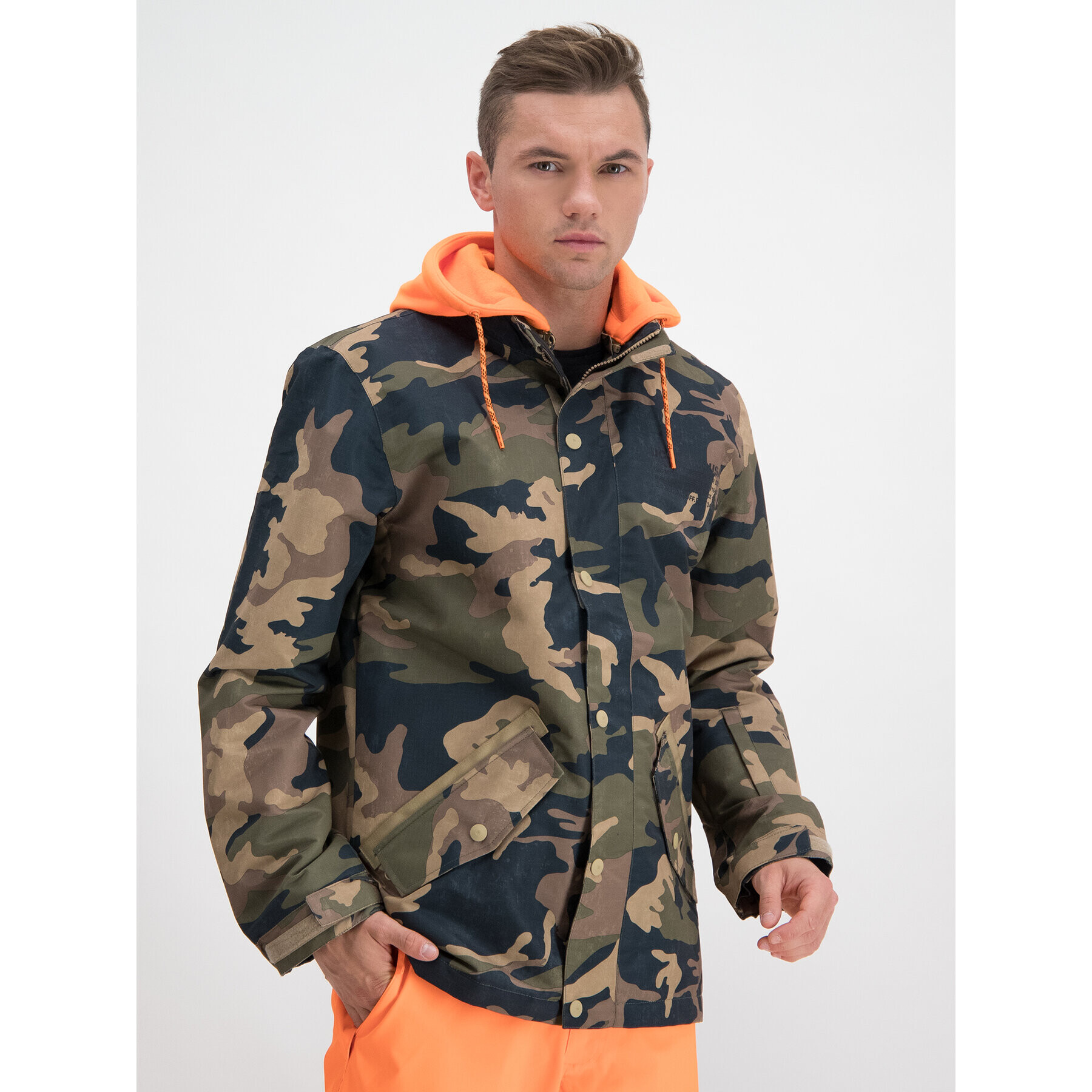 DC Geacă pentru snowboard EDYTJ03093 Verde Regular Fit - Pled.ro