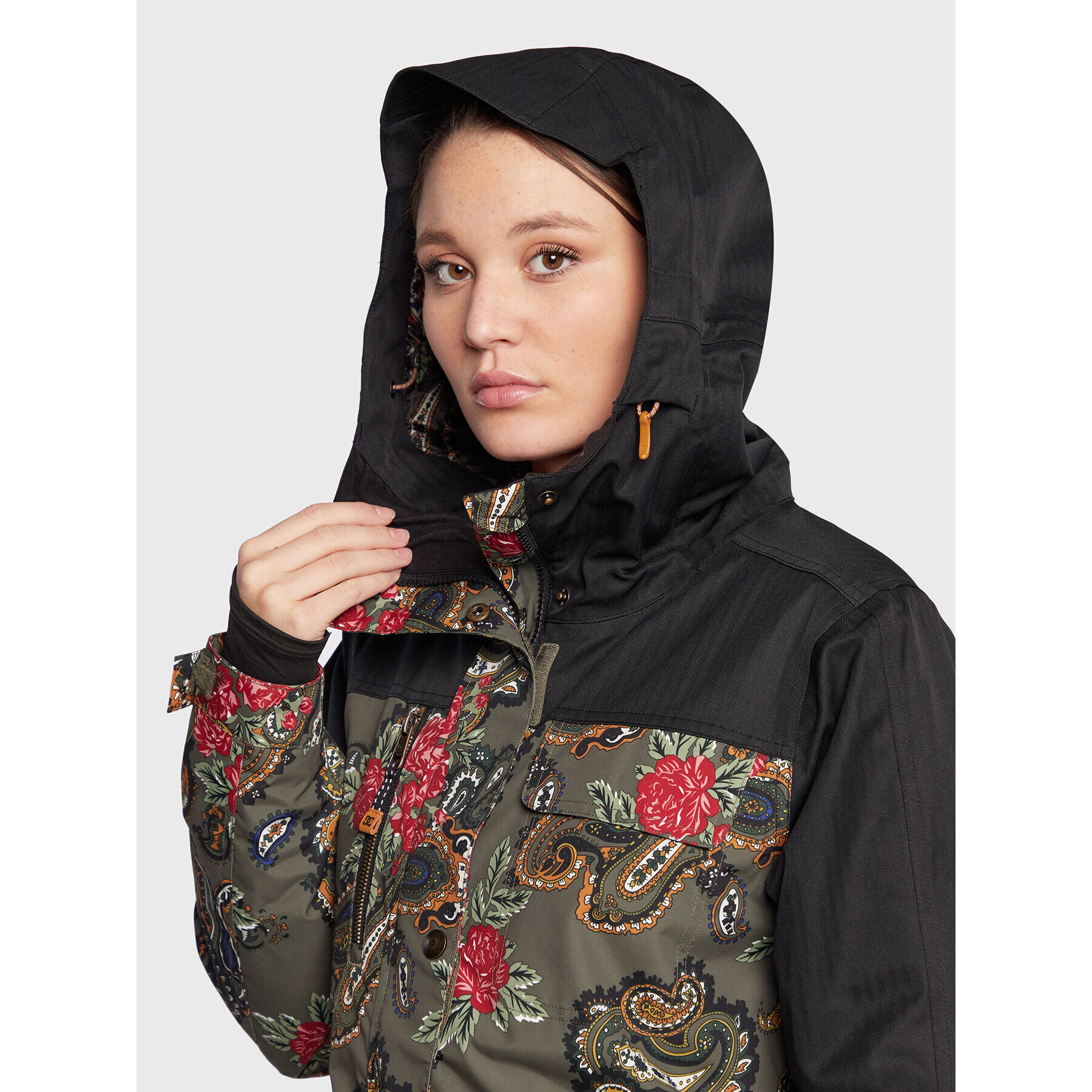 DC Geacă pentru snowboard Liberate ADJTJ03029 Verde Regular Fit - Pled.ro