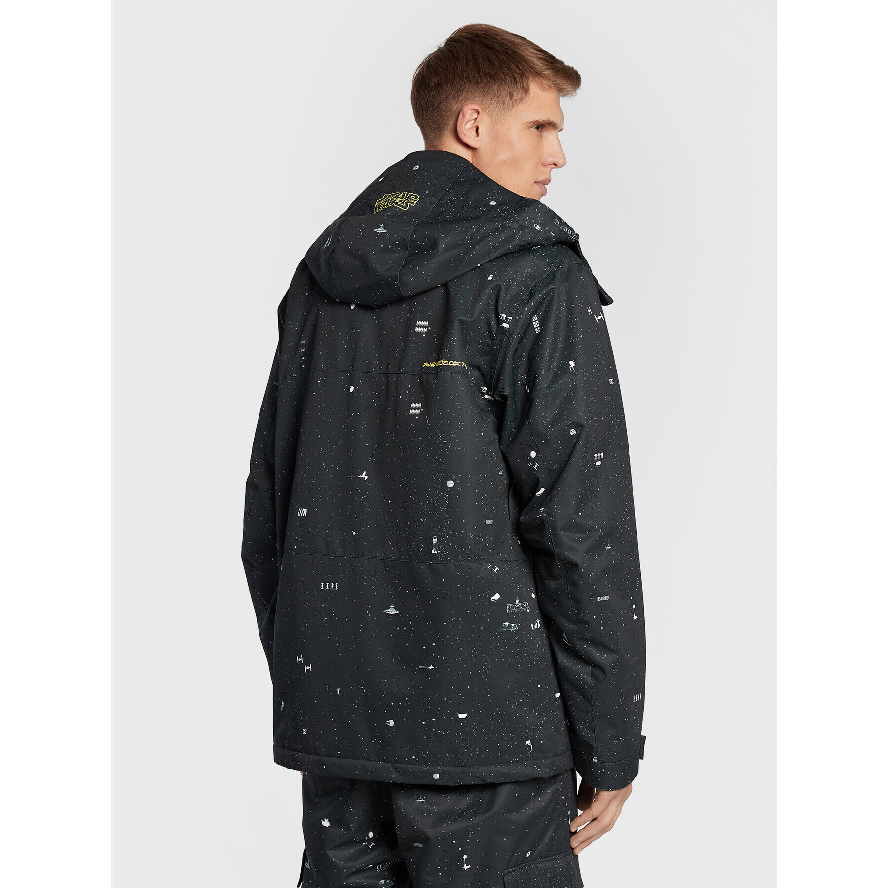 DC Geacă pentru snowboard STAR WARS Defy ADYTJ03053 Negru Relaxed Fit - Pled.ro