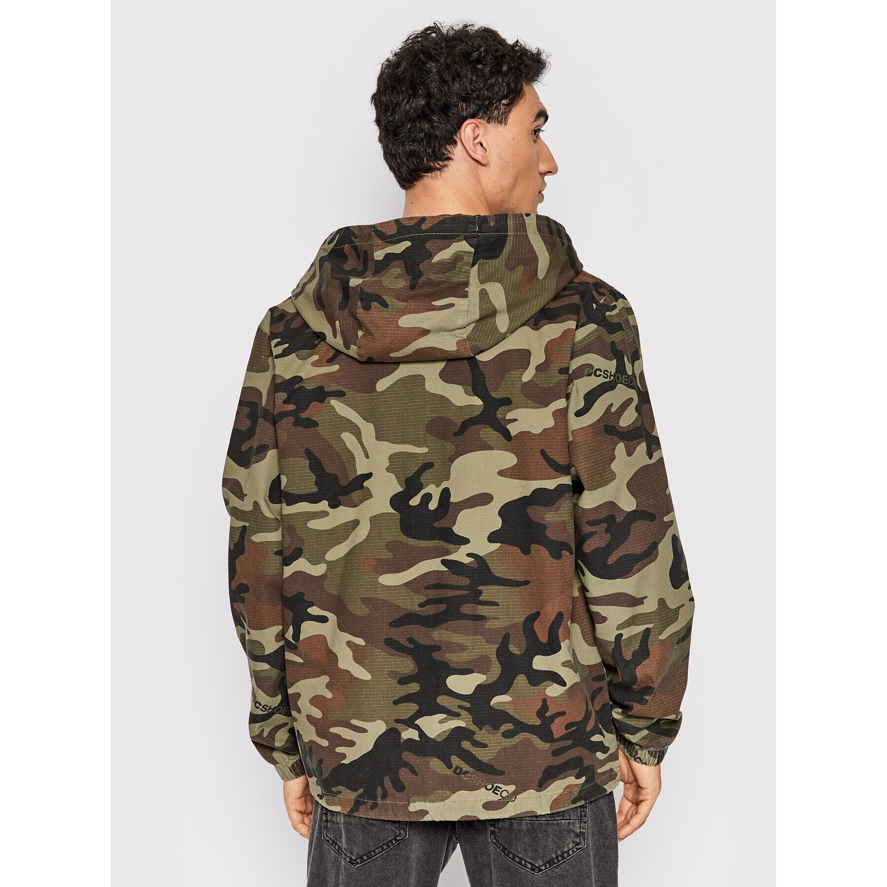 DC Geacă Woodland Camo ADYJK03143 Verde Regular Fit - Pled.ro