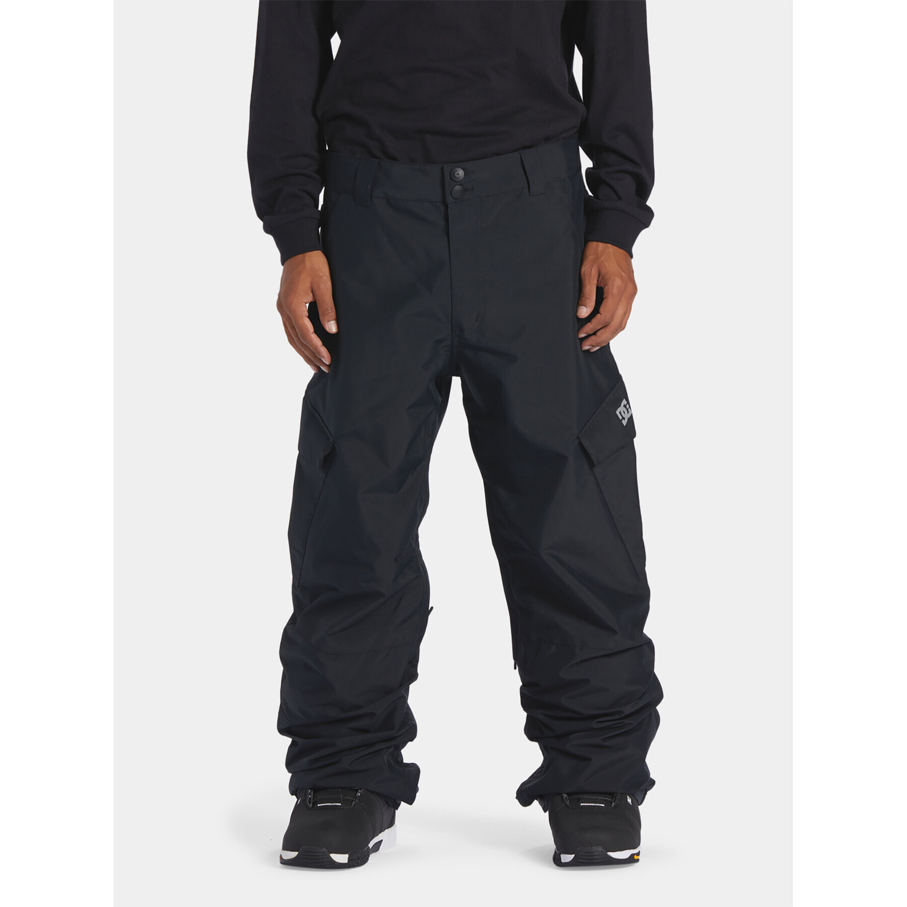 DC Pantaloni pentru snowboard Banshee Snpt ADYTP03042 Negru Regular Fit - Pled.ro