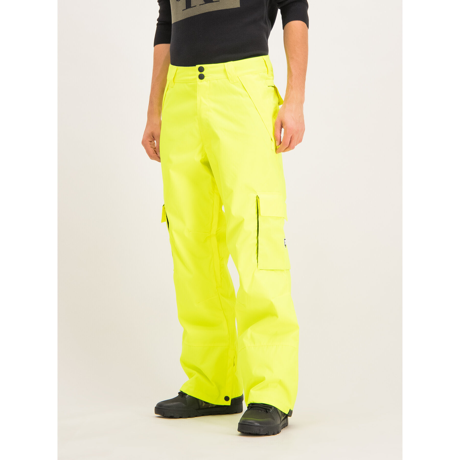 DC Pantaloni pentru snowboard EDYTP03047 Verde Regular Fit - Pled.ro