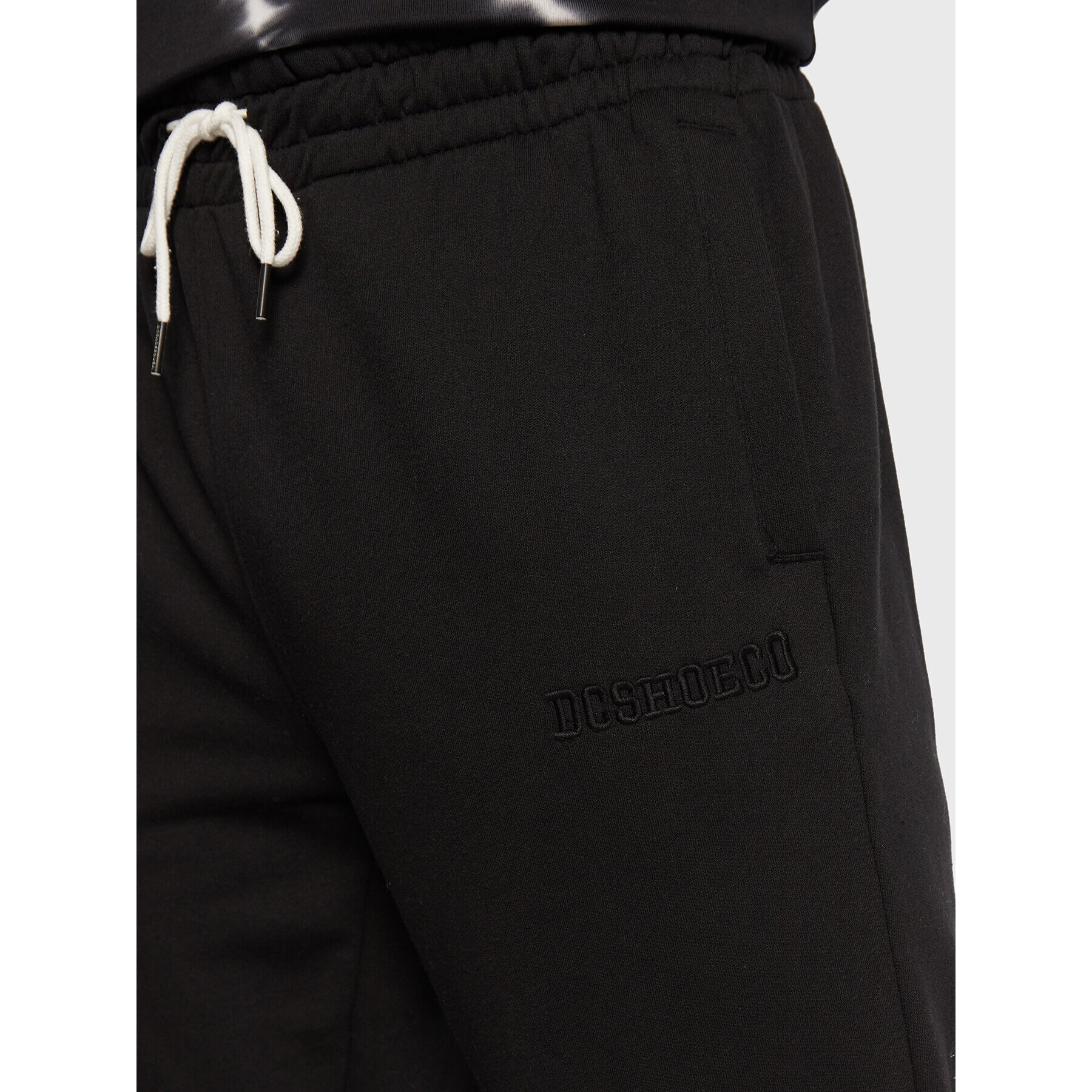 DC Pantaloni trening Riot ADYFB03057 Negru Standard Fit - Pled.ro