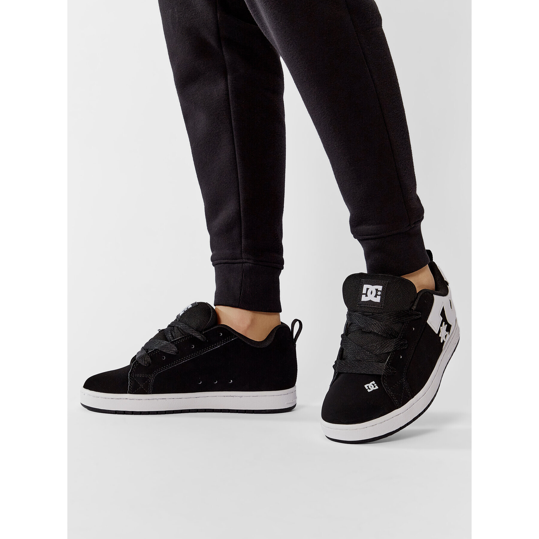 DC Sneakers Court Graffik 300529 Negru - Pled.ro