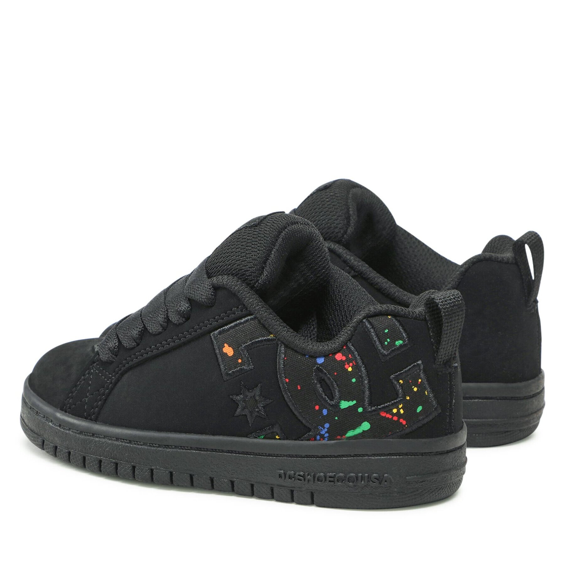 DC Sneakers Court Graffik ADBS100207 Negru - Pled.ro