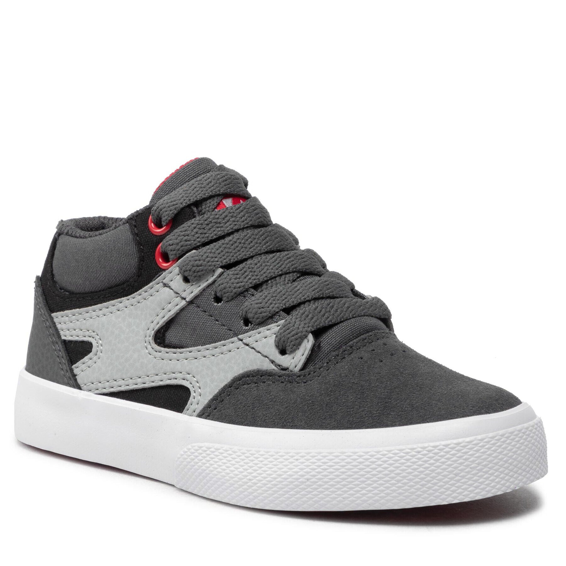 DC Sneakers Kalis Vulc Mid ADBS300367 Gri - Pled.ro