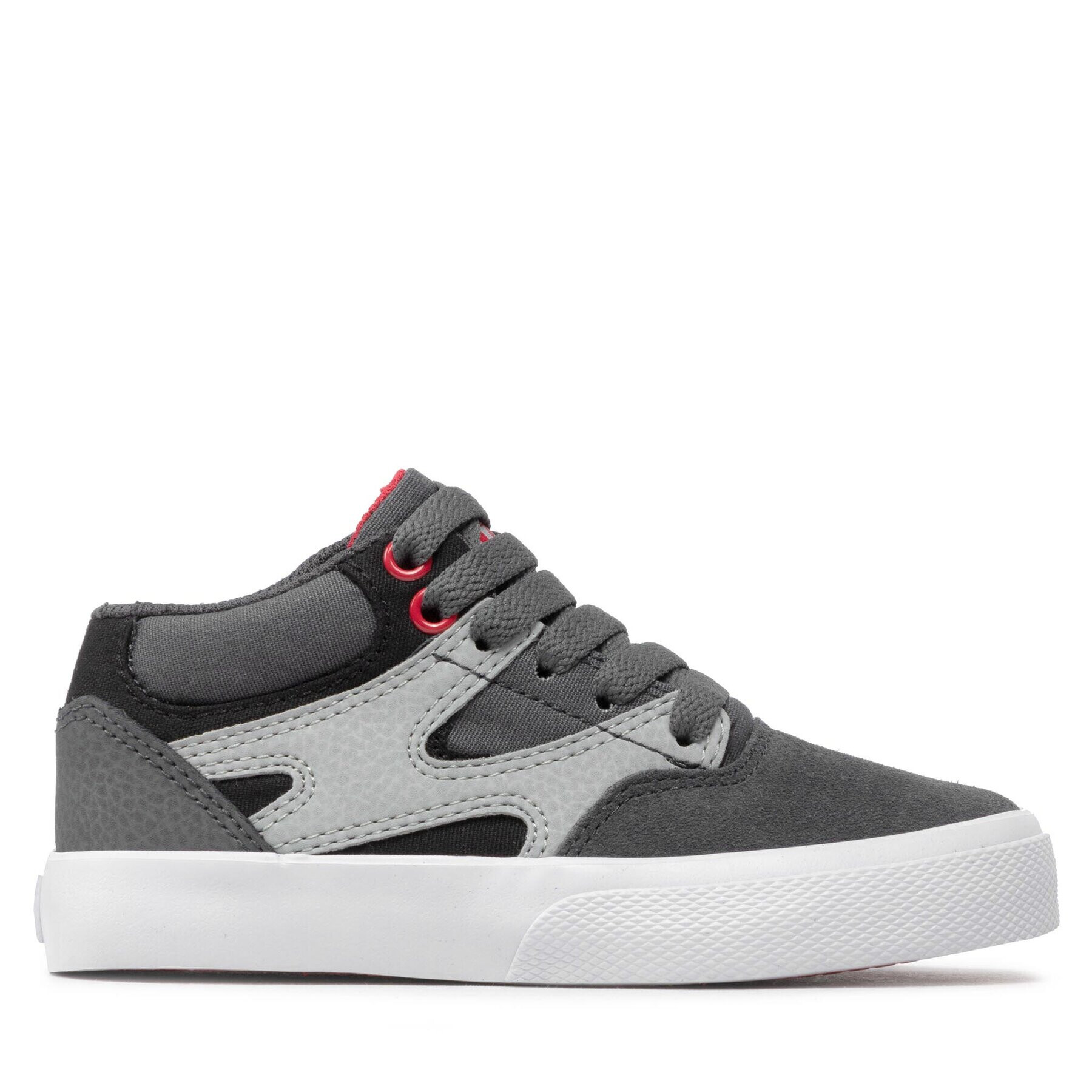 DC Sneakers Kalis Vulc Mid ADBS300367 Gri - Pled.ro