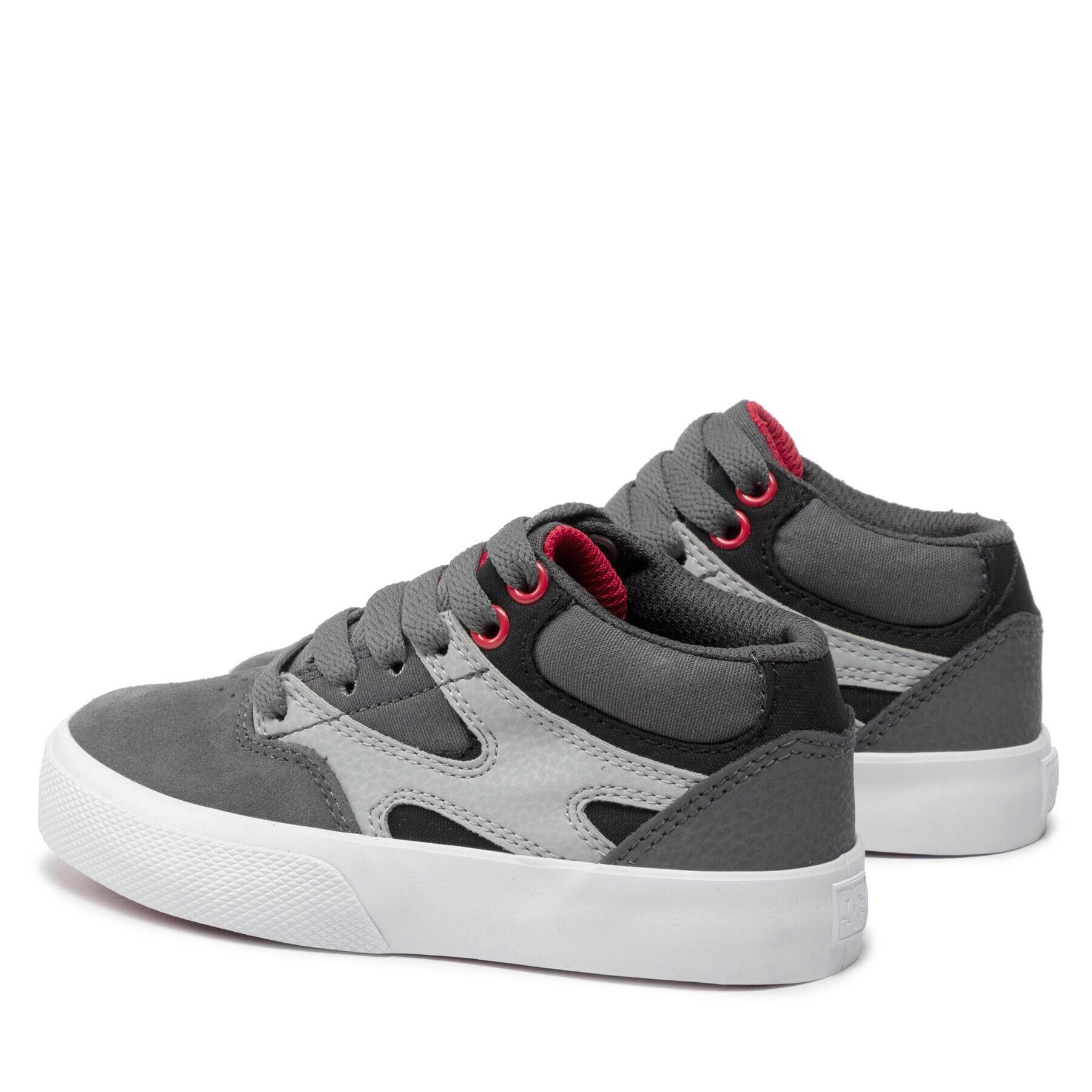 DC Sneakers Kalis Vulc Mid ADBS300367 Gri - Pled.ro