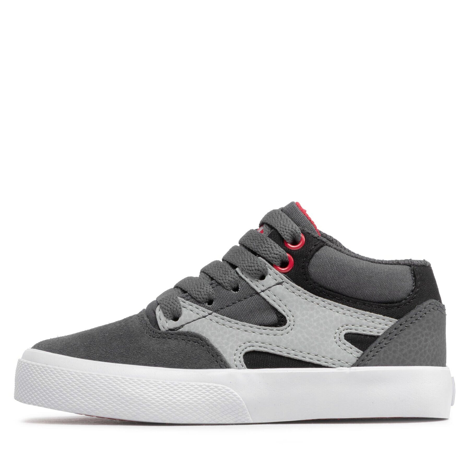 DC Sneakers Kalis Vulc Mid ADBS300367 Gri - Pled.ro