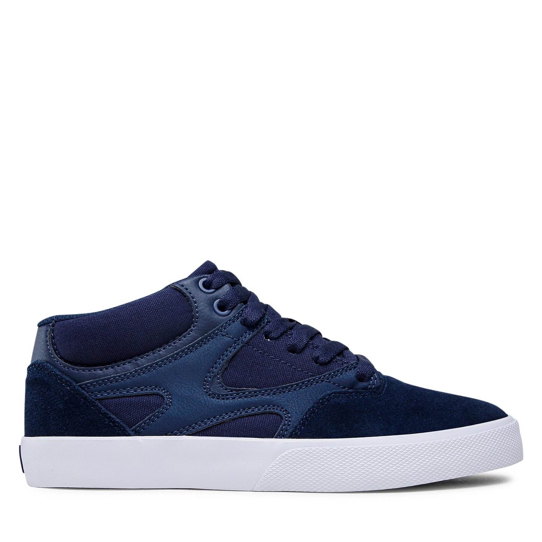 DC Sneakers Kalis Vulc Mid ADYS300622 Bleumarin - Pled.ro