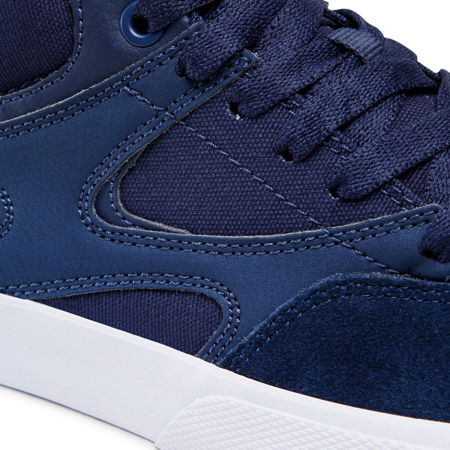 DC Sneakers Kalis Vulc Mid ADYS300622 Bleumarin - Pled.ro